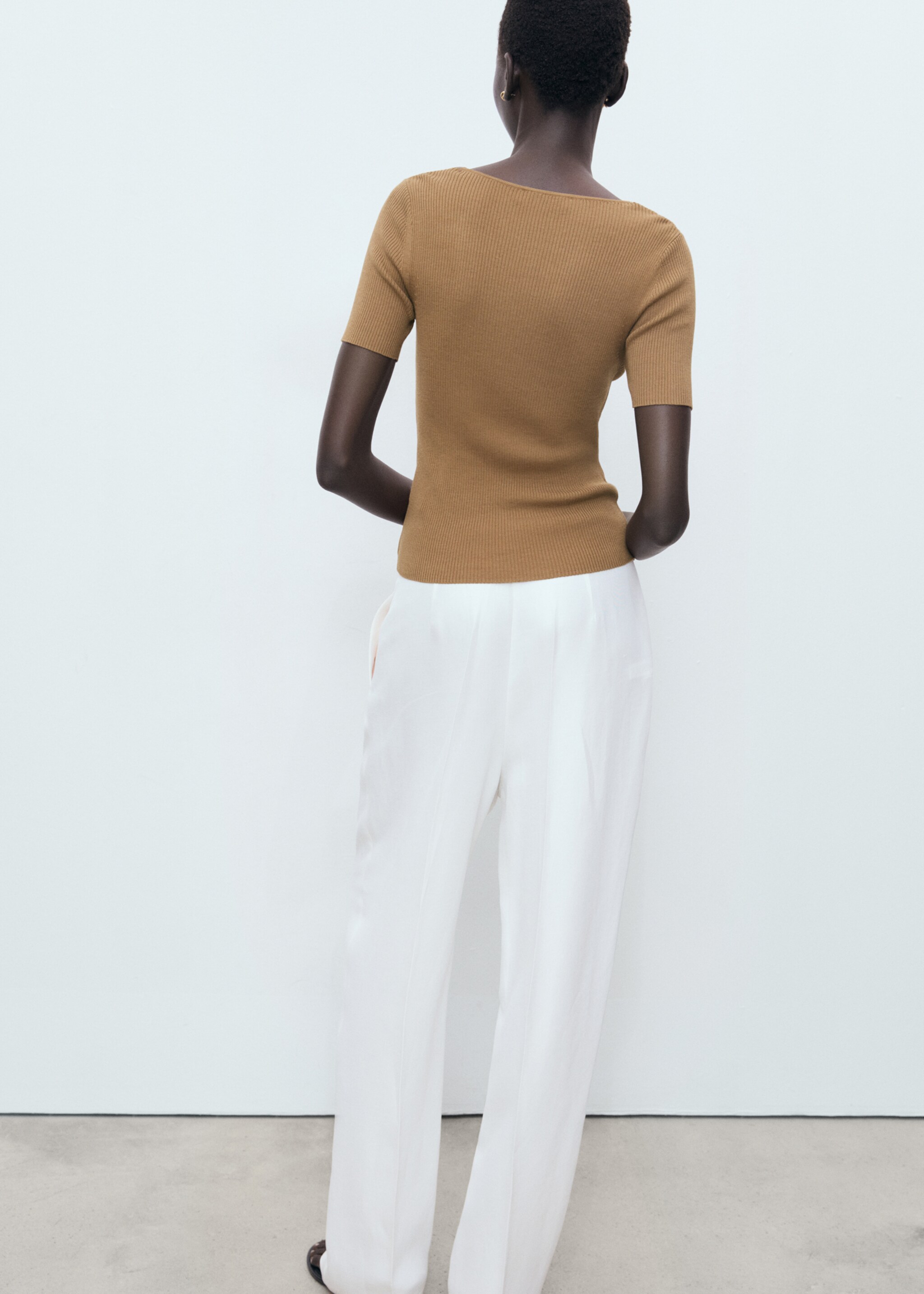 Sweater orquidea - Reverse of the article