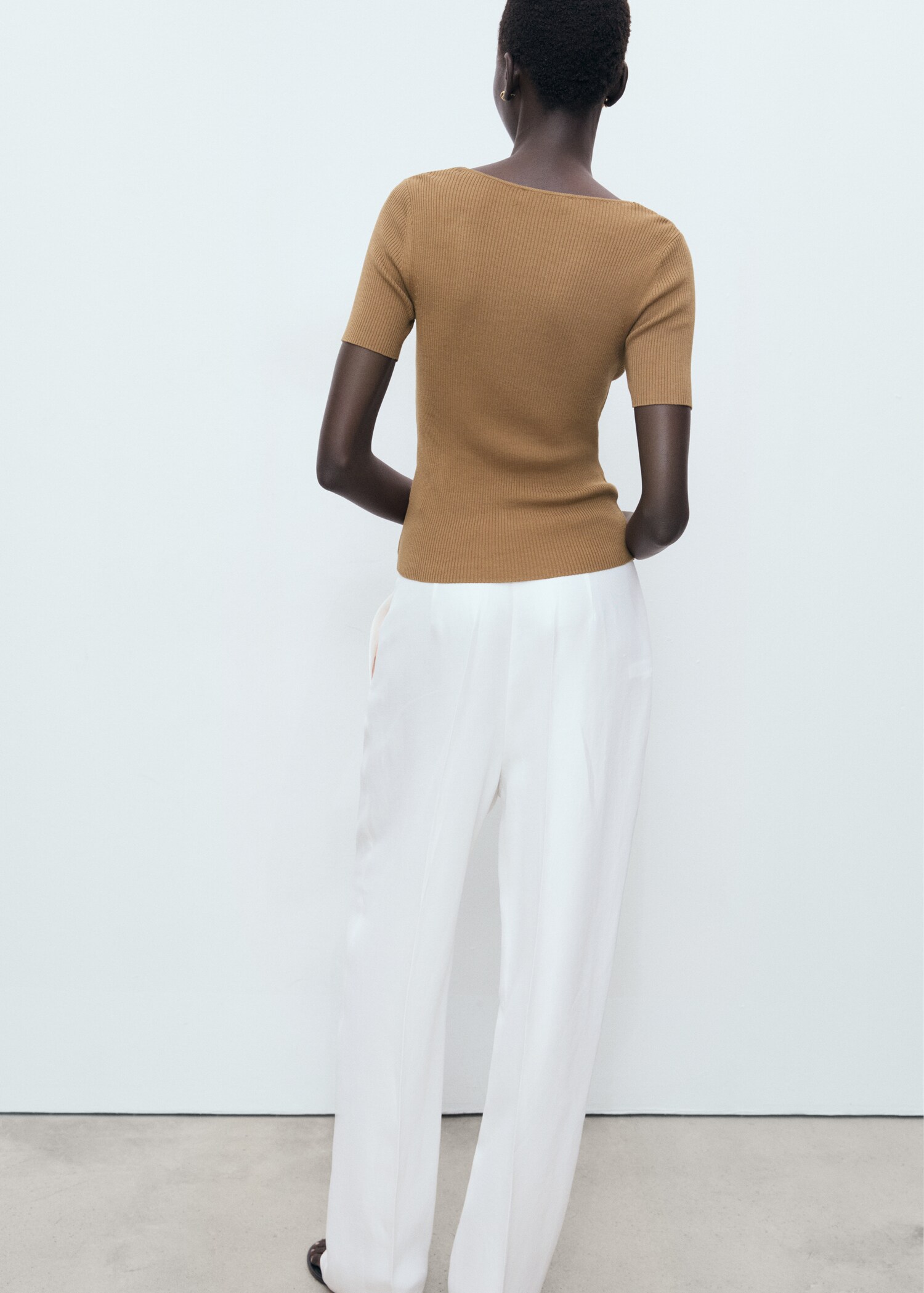 Sweater orquidea - Reverse of the article
