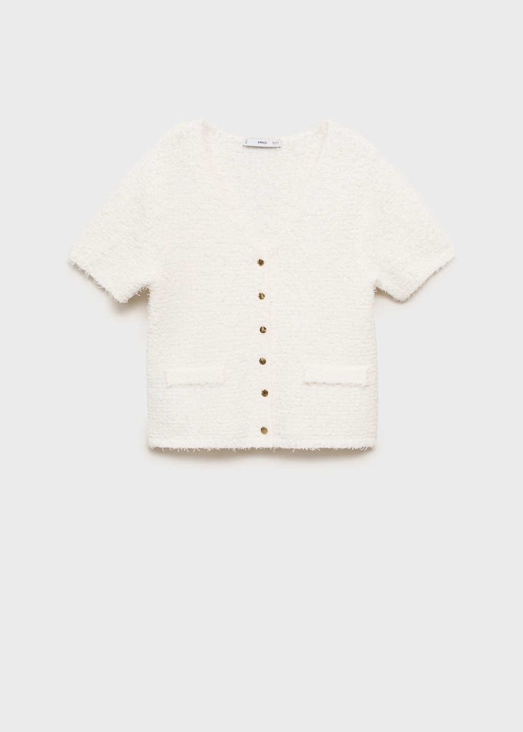 アパルトモン Boucle 2way Short Cardigan 064544e896960c34f70bf749455156