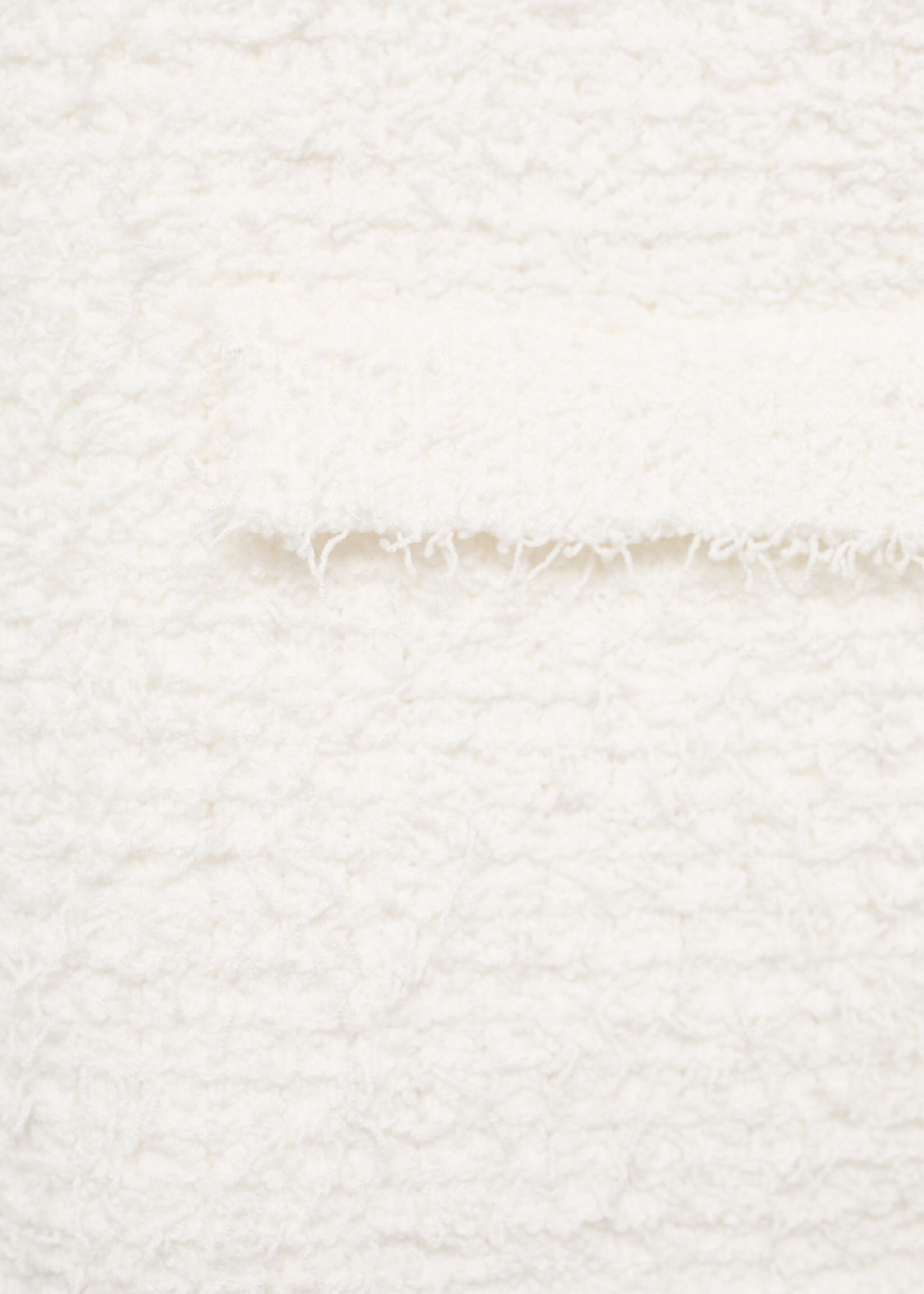 Cardigan bouclé manches courtes - Détail de l'article 0