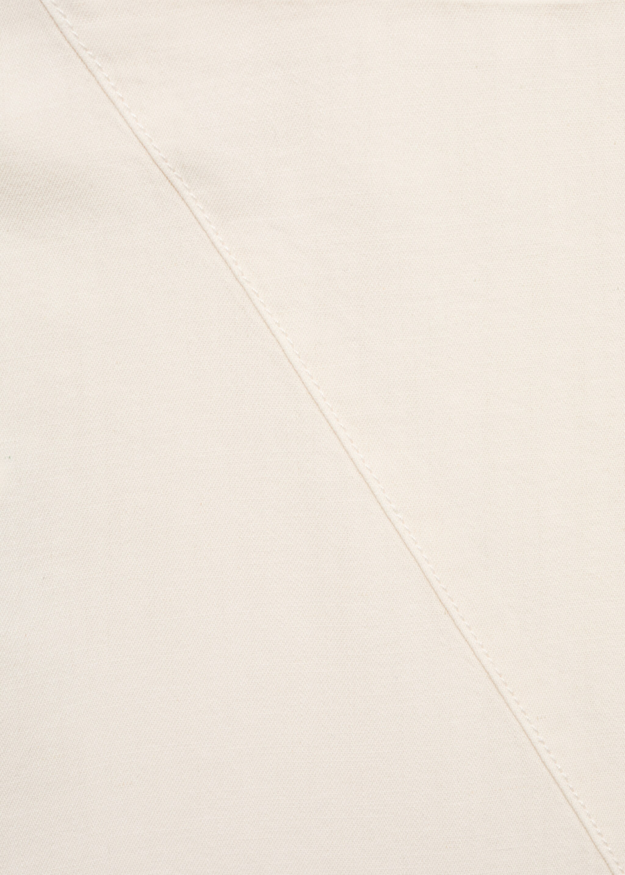 Asymmetrical cotton midi skirt - Details of the article 8