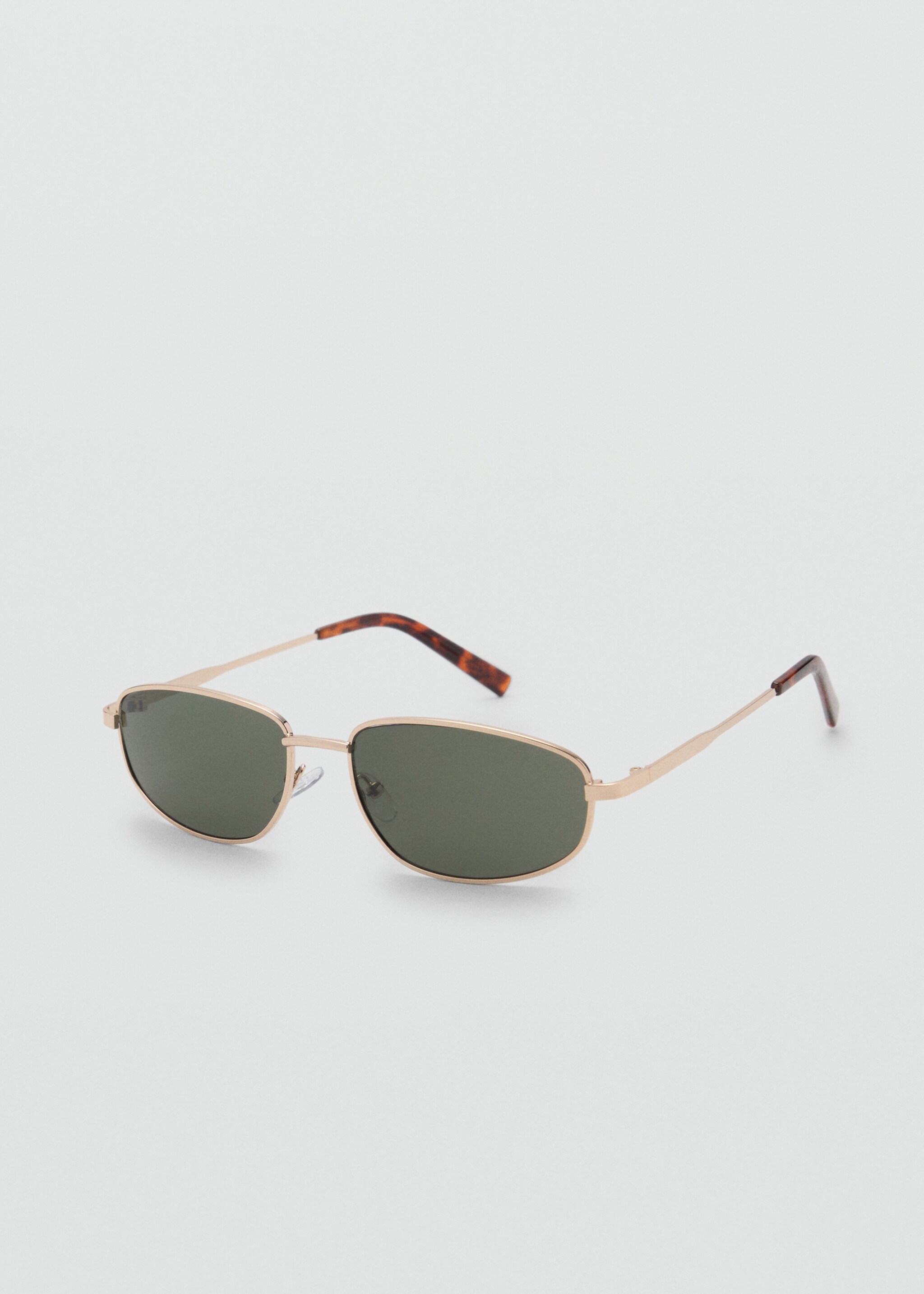 Metallic frame sunglasses - Medium plane