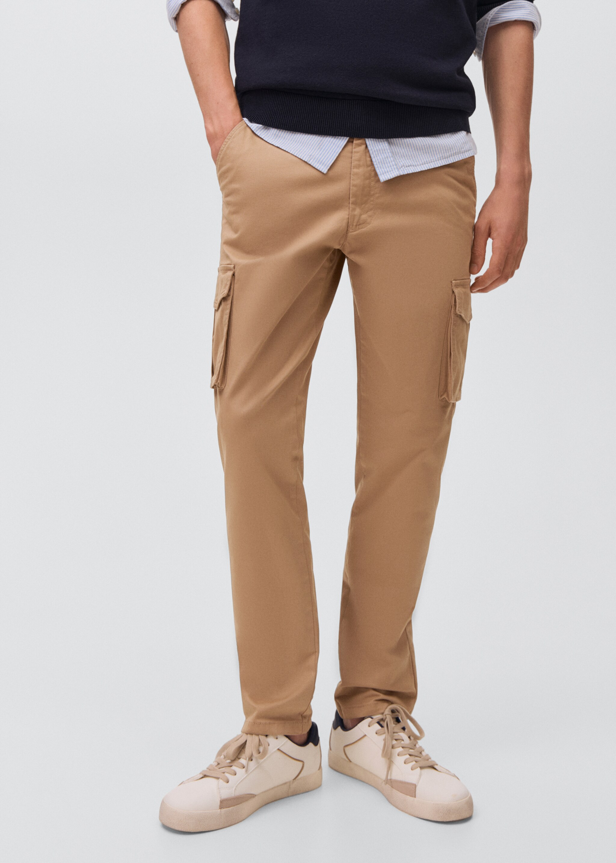 Cargo trousers - Medium plane