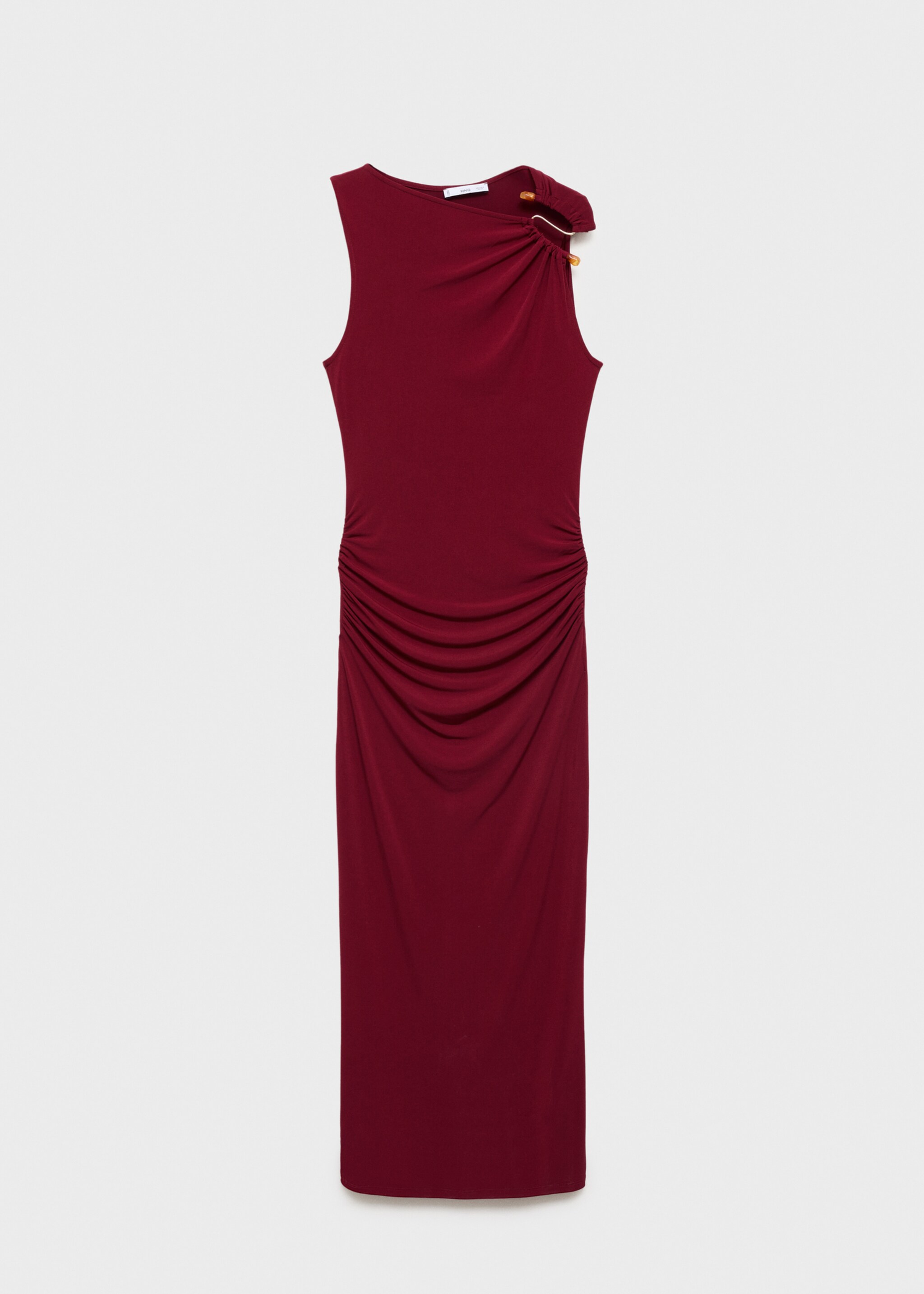 Robe midi avec détail bijou - Article sans modèle