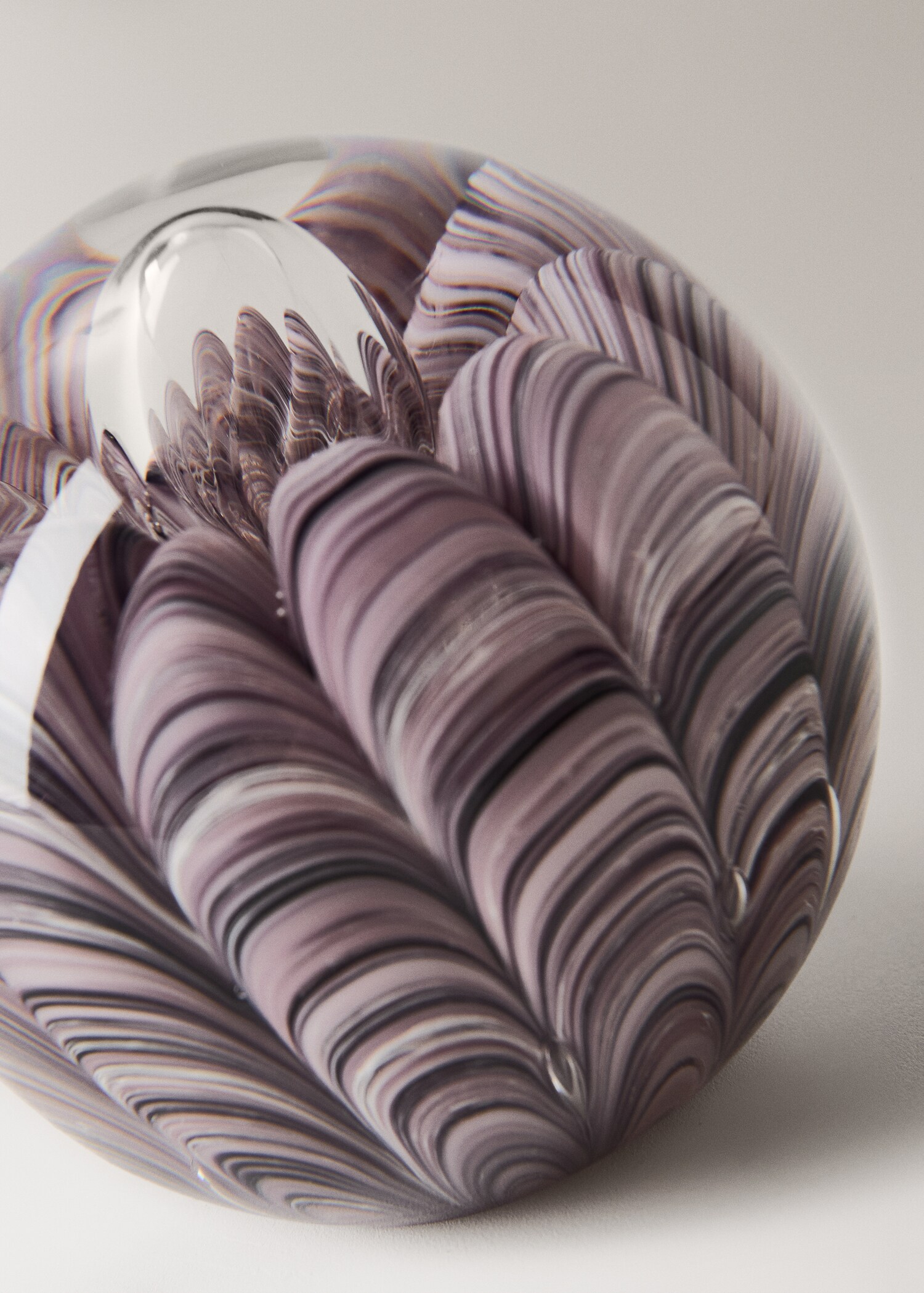 Bola decorativa de vidre bombolla - Detall de l'article 2