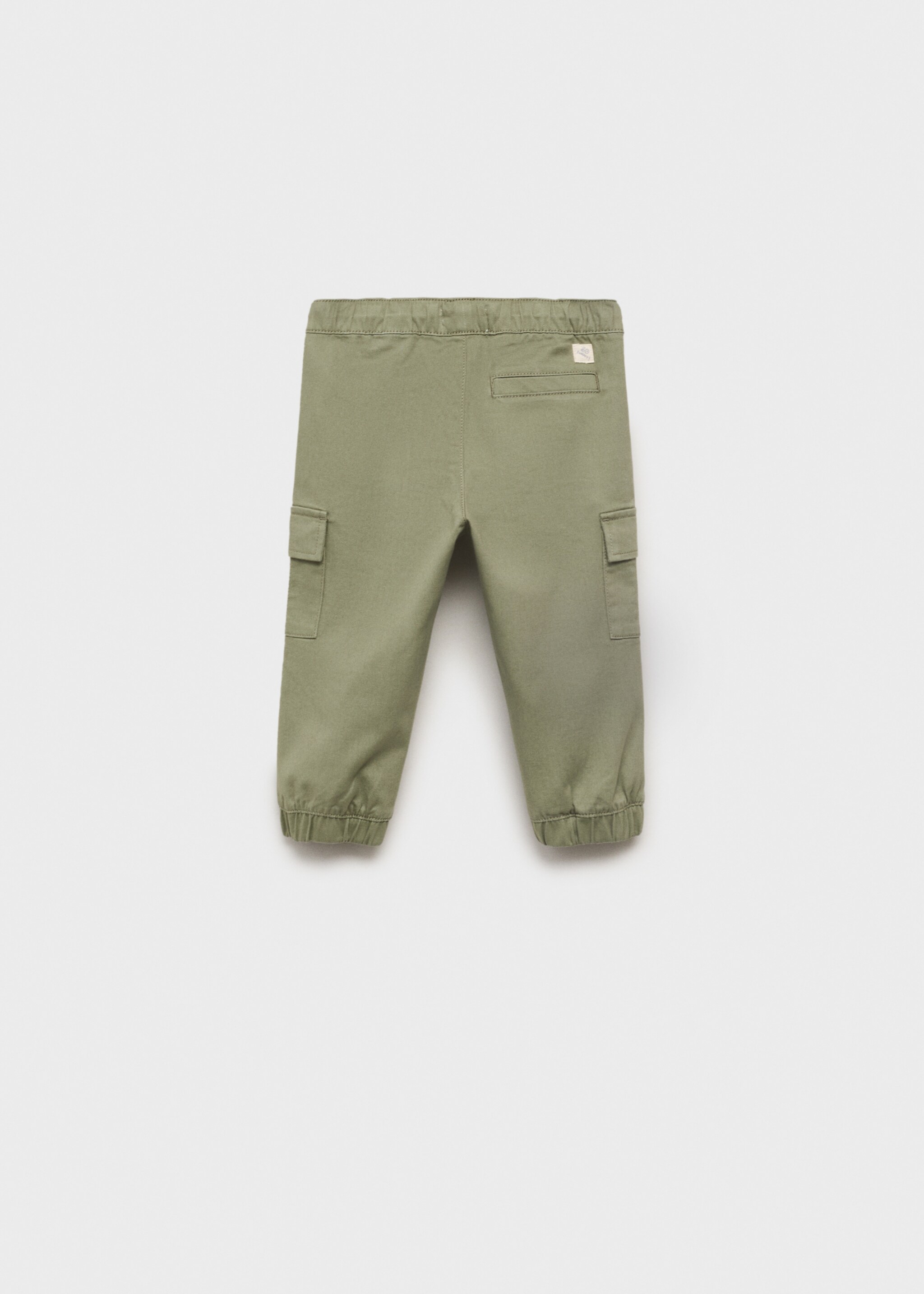 Cotton cargo pants - Reverse of the article