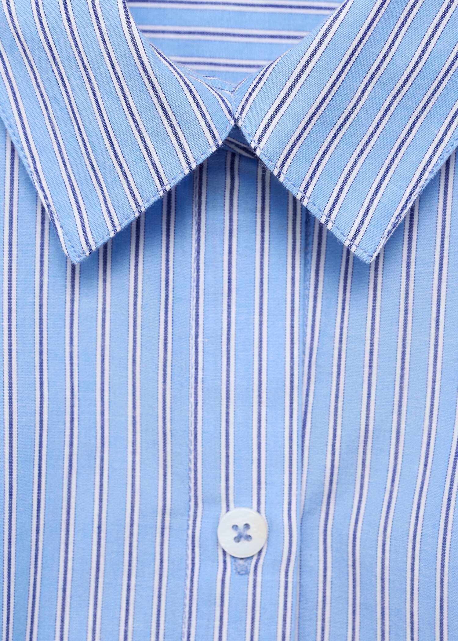 Camisa às riscas oversize - Pormenor do artigo 8