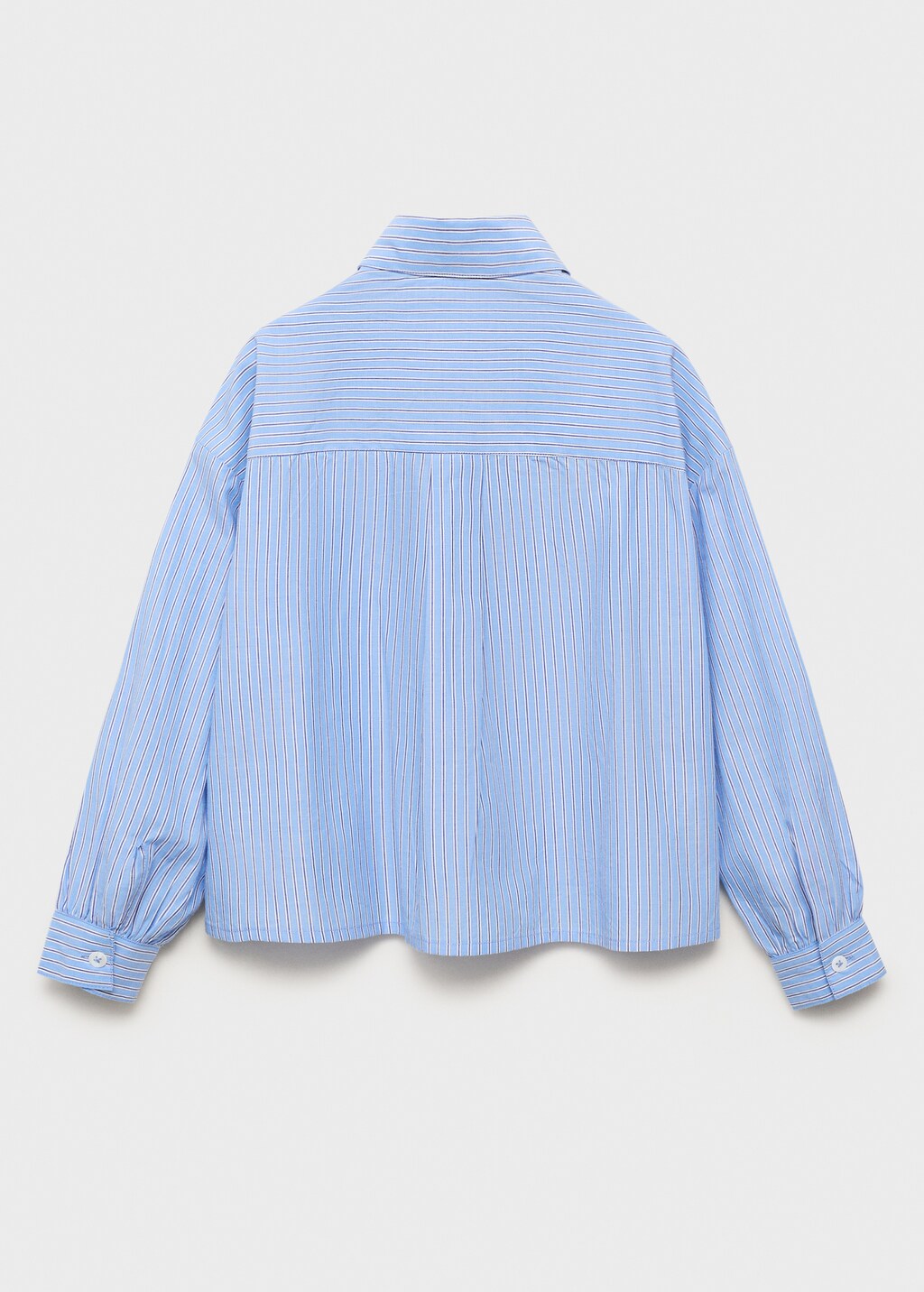 Oversize striped shirt - Kids | MANGO USA