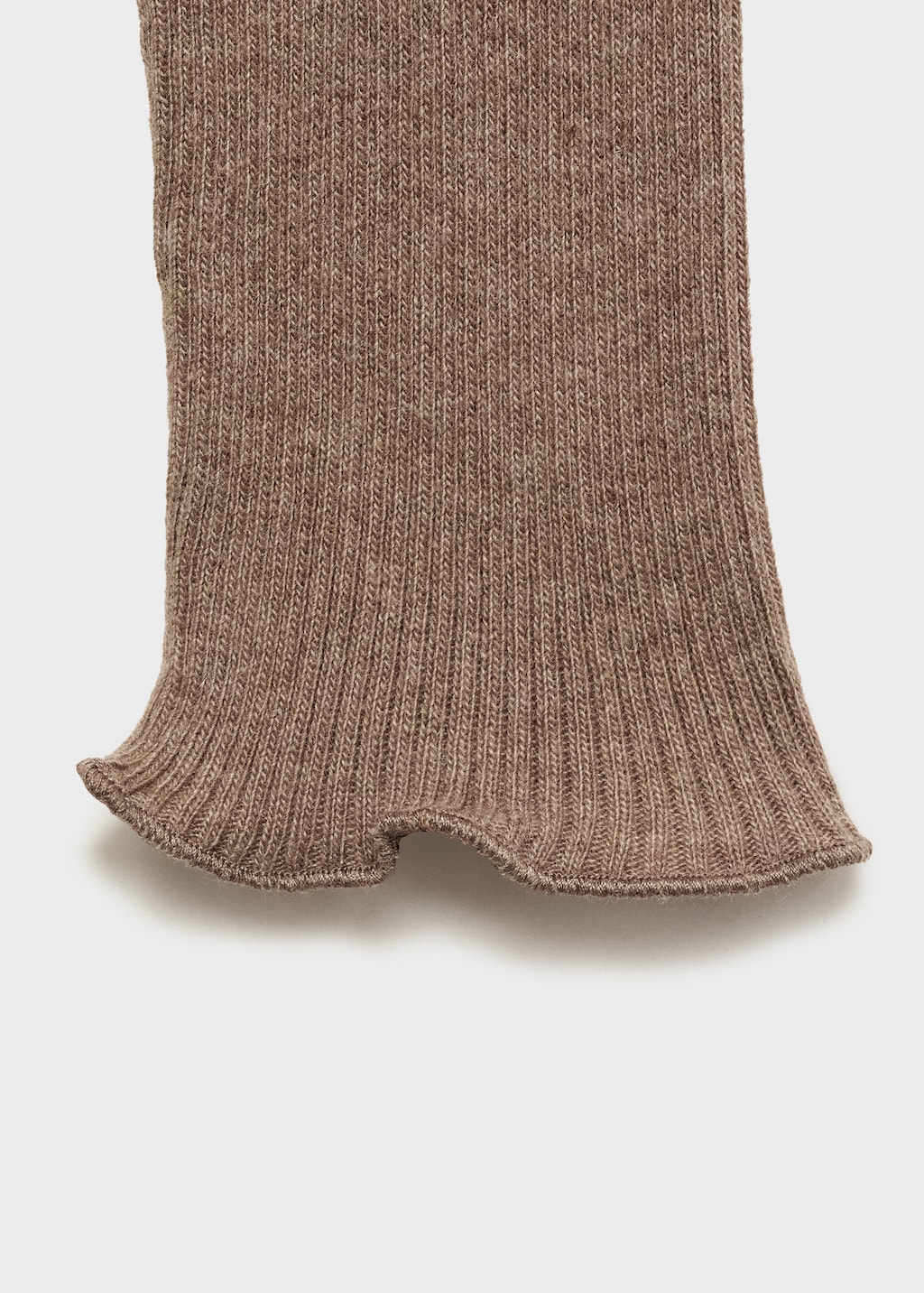 Ribbed knit cardigan