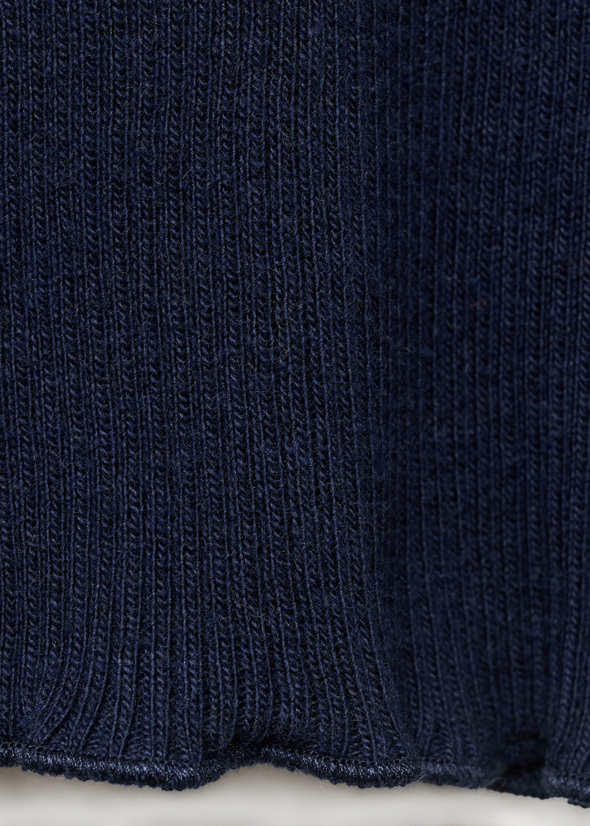 Ribbed knit cardigan - Details of the article 0