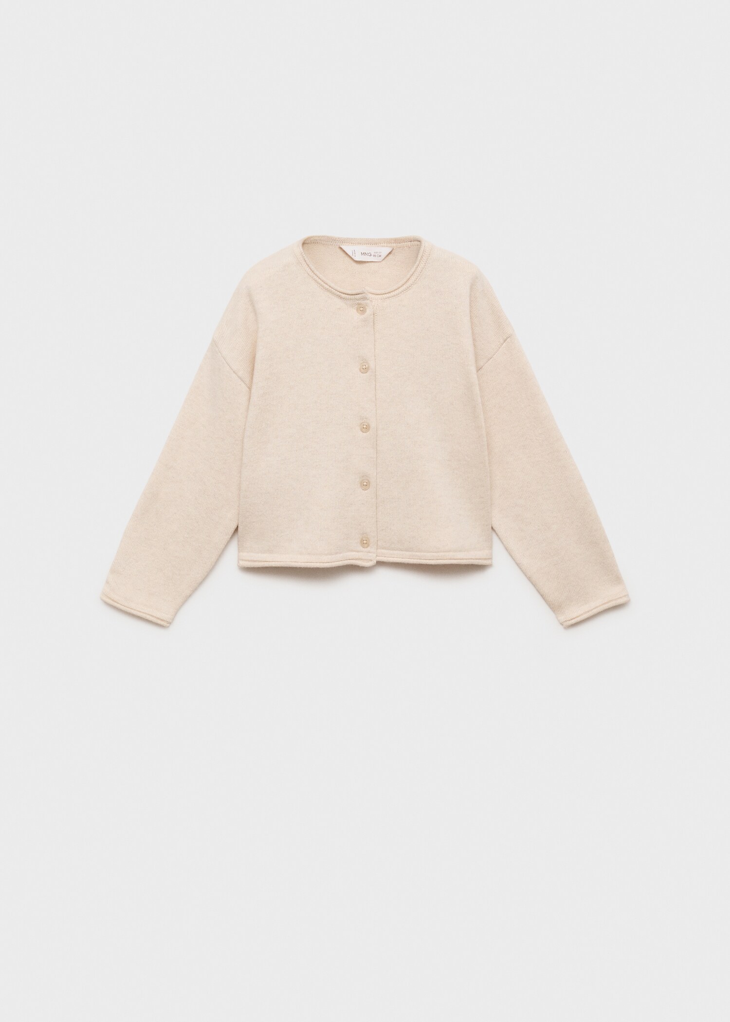 Knitted button cardigan - Article without model