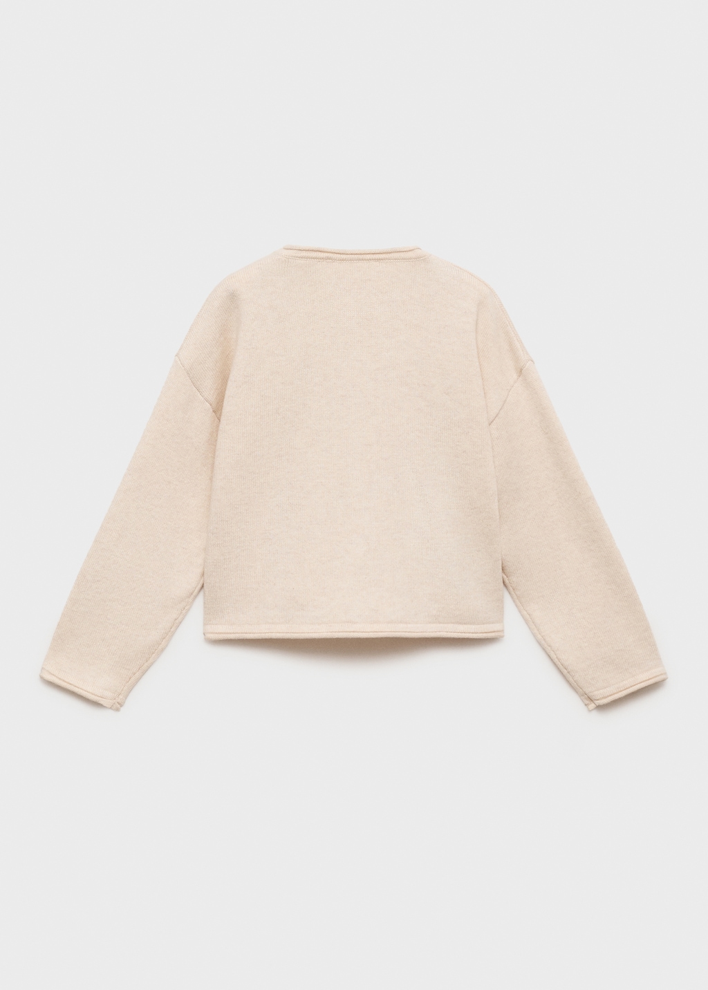 Knitted button cardigan