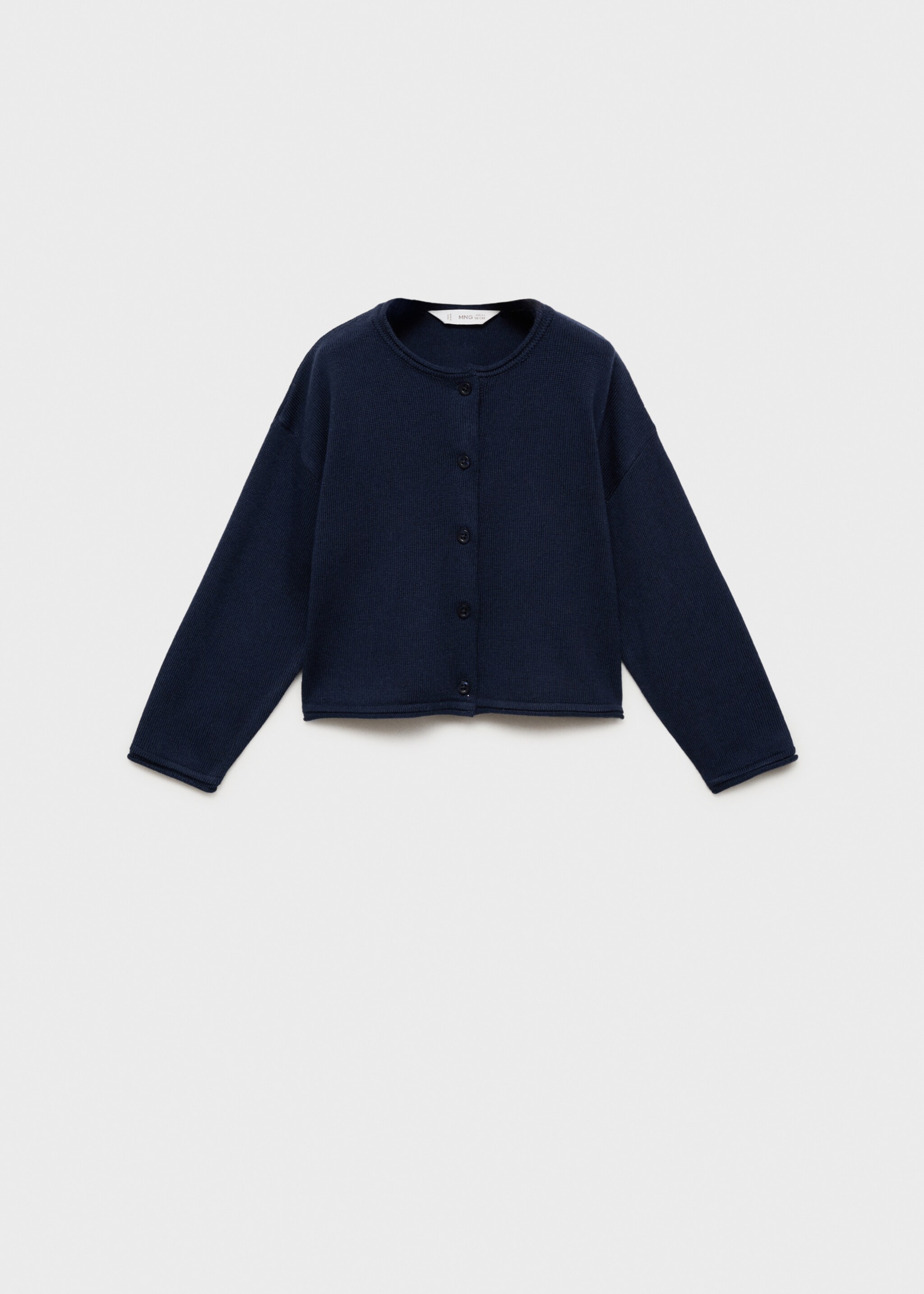 Knitted button cardigan - Article without model
