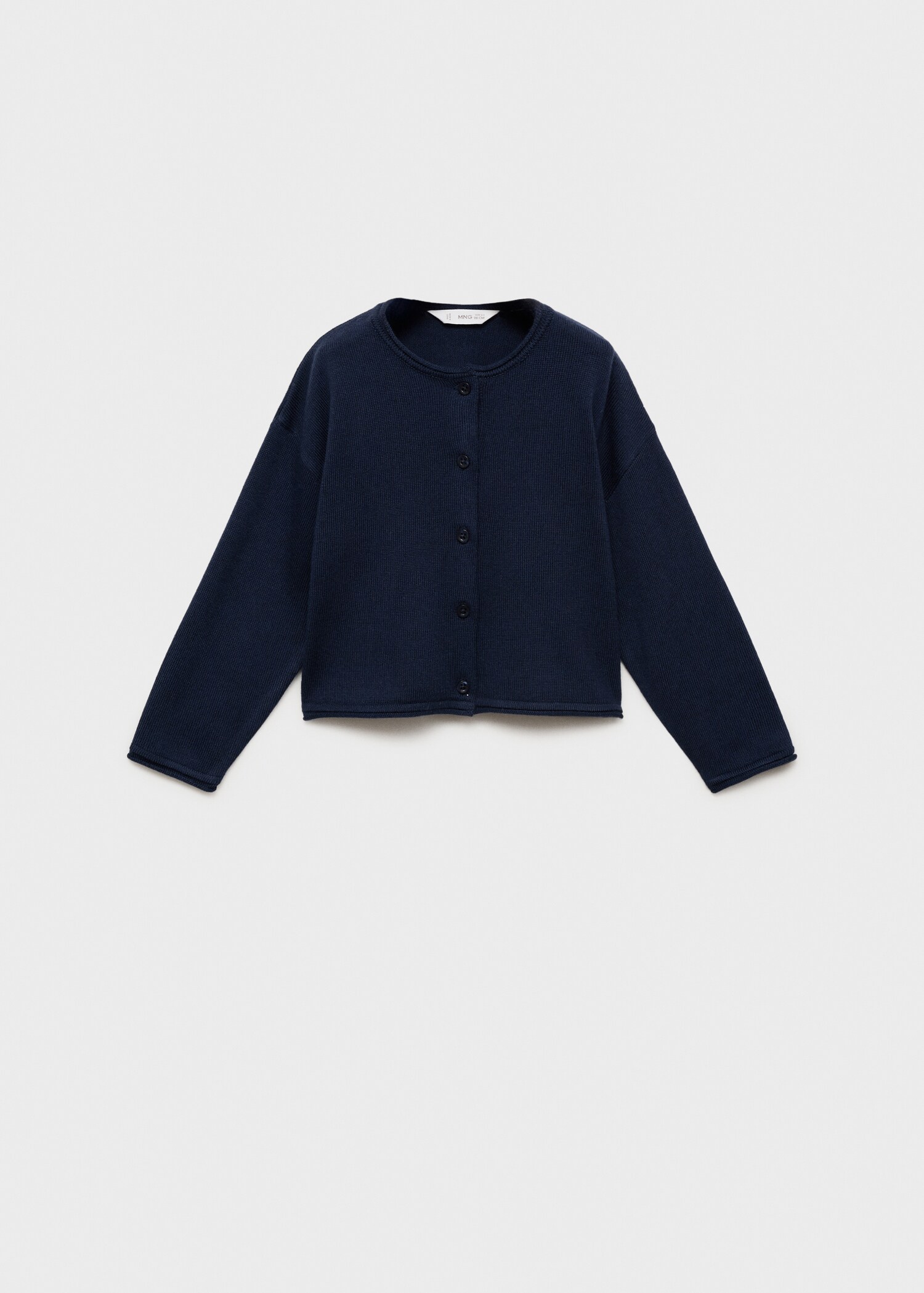 Knitted button cardigan - Article without model