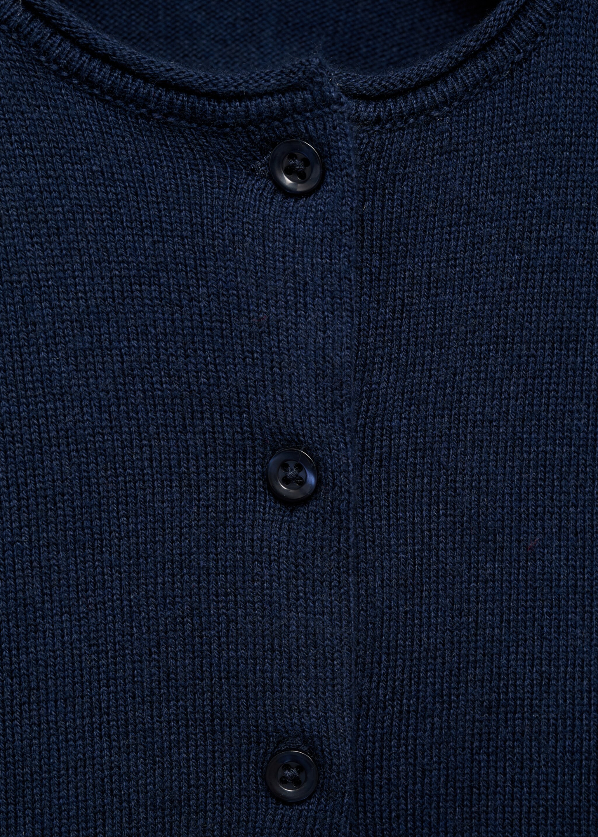 Knitted button cardigan - Details of the article 8