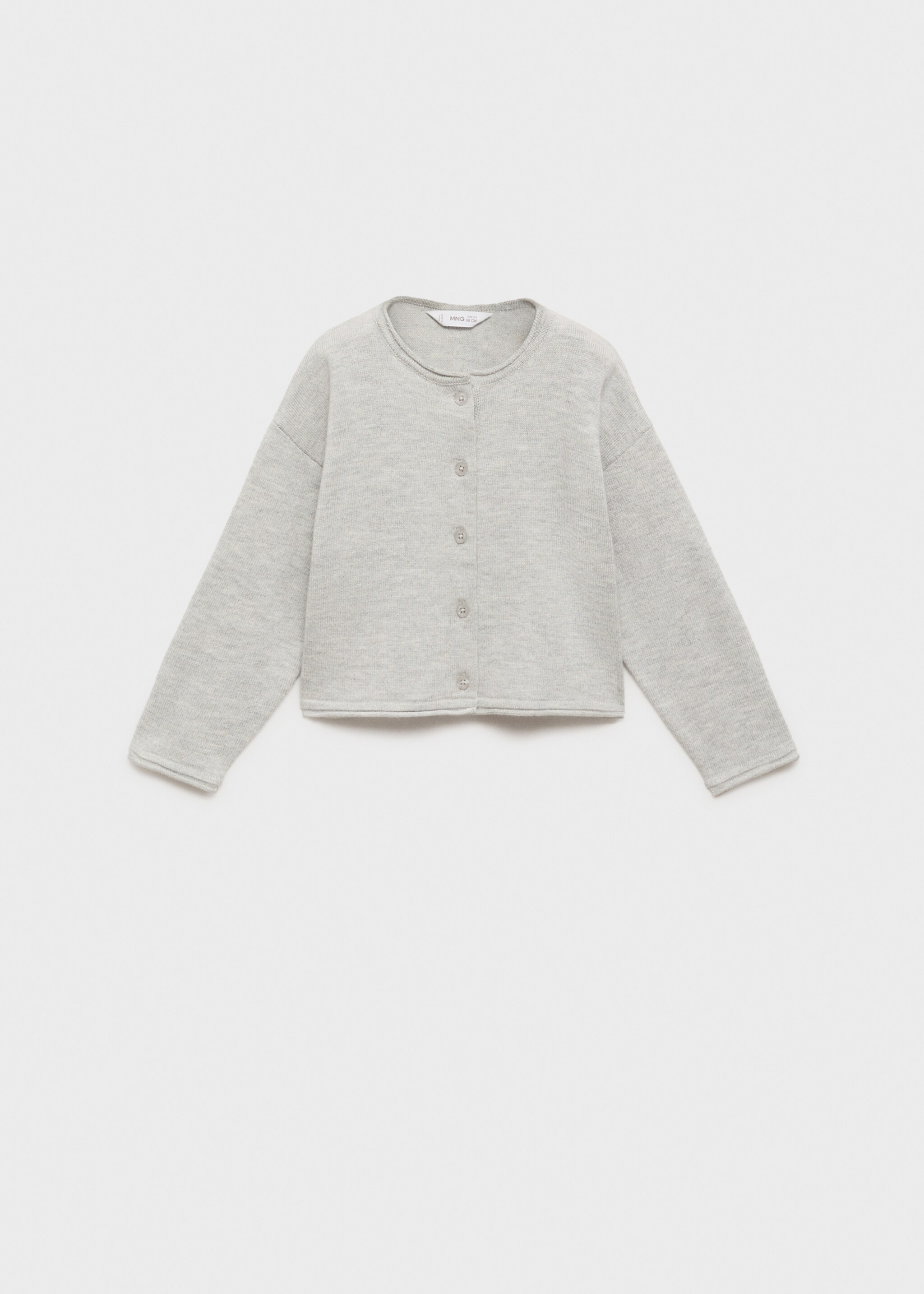 Knitted button cardigan - Article without model