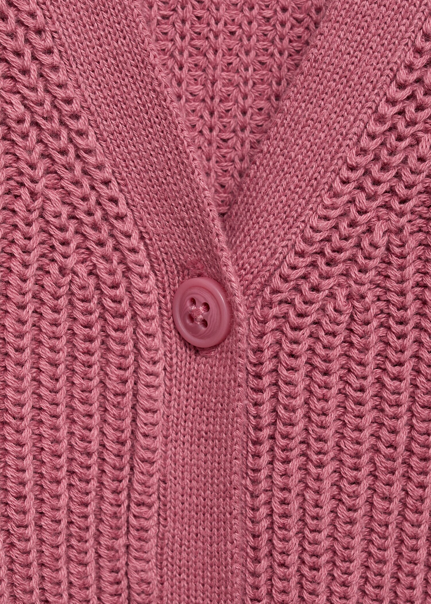 Knitted button cardigan - Details of the article 8