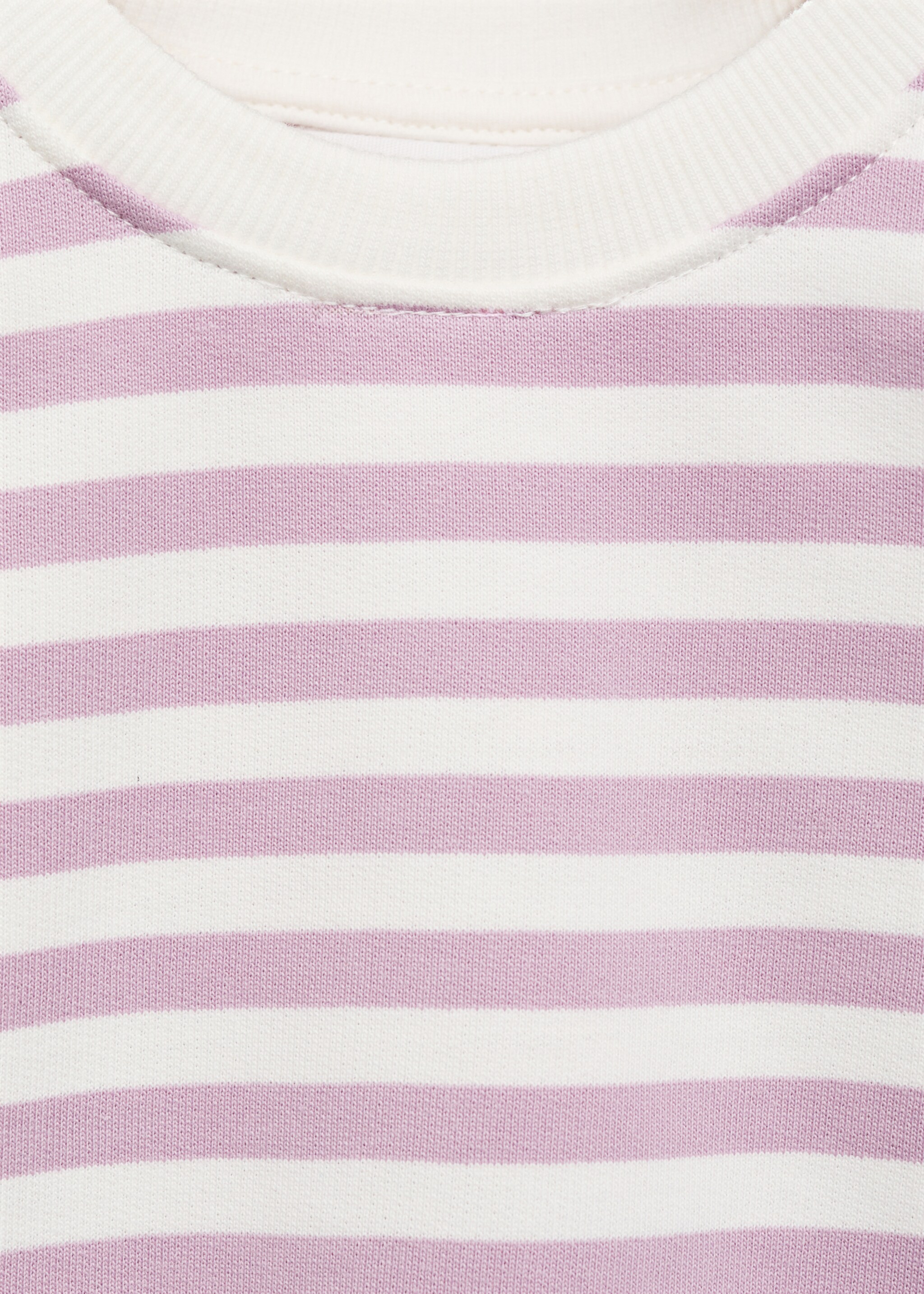 Striped cotton-blend sweatshirt - Details of the article 8