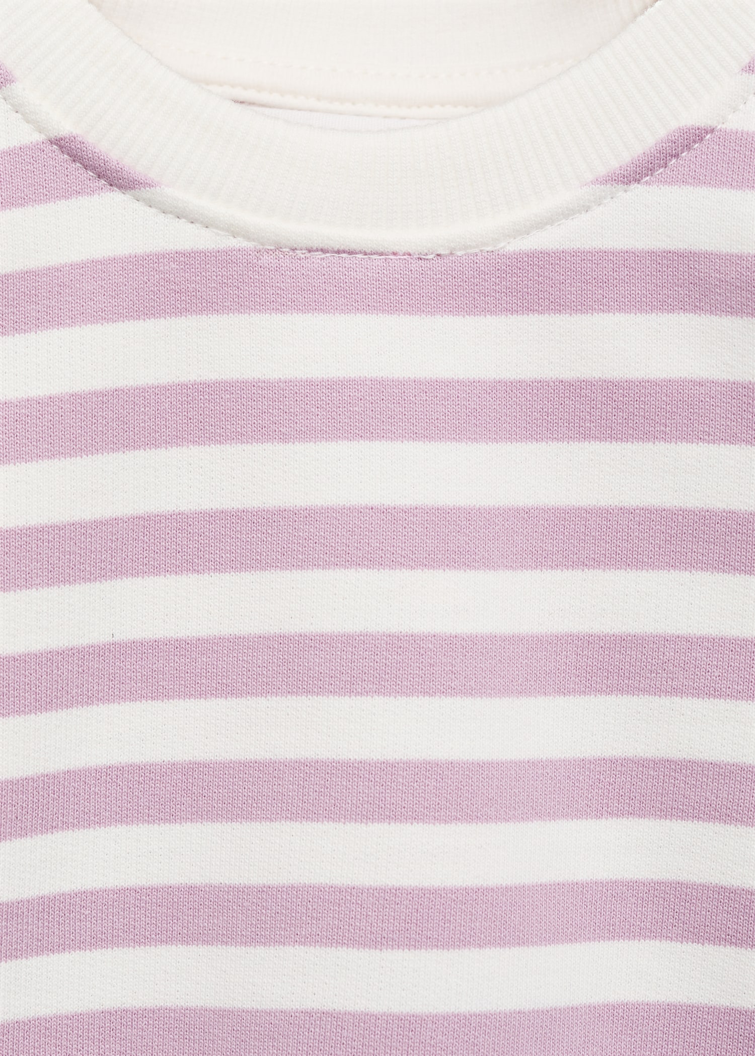 Striped cotton-blend sweatshirt - Details of the article 8