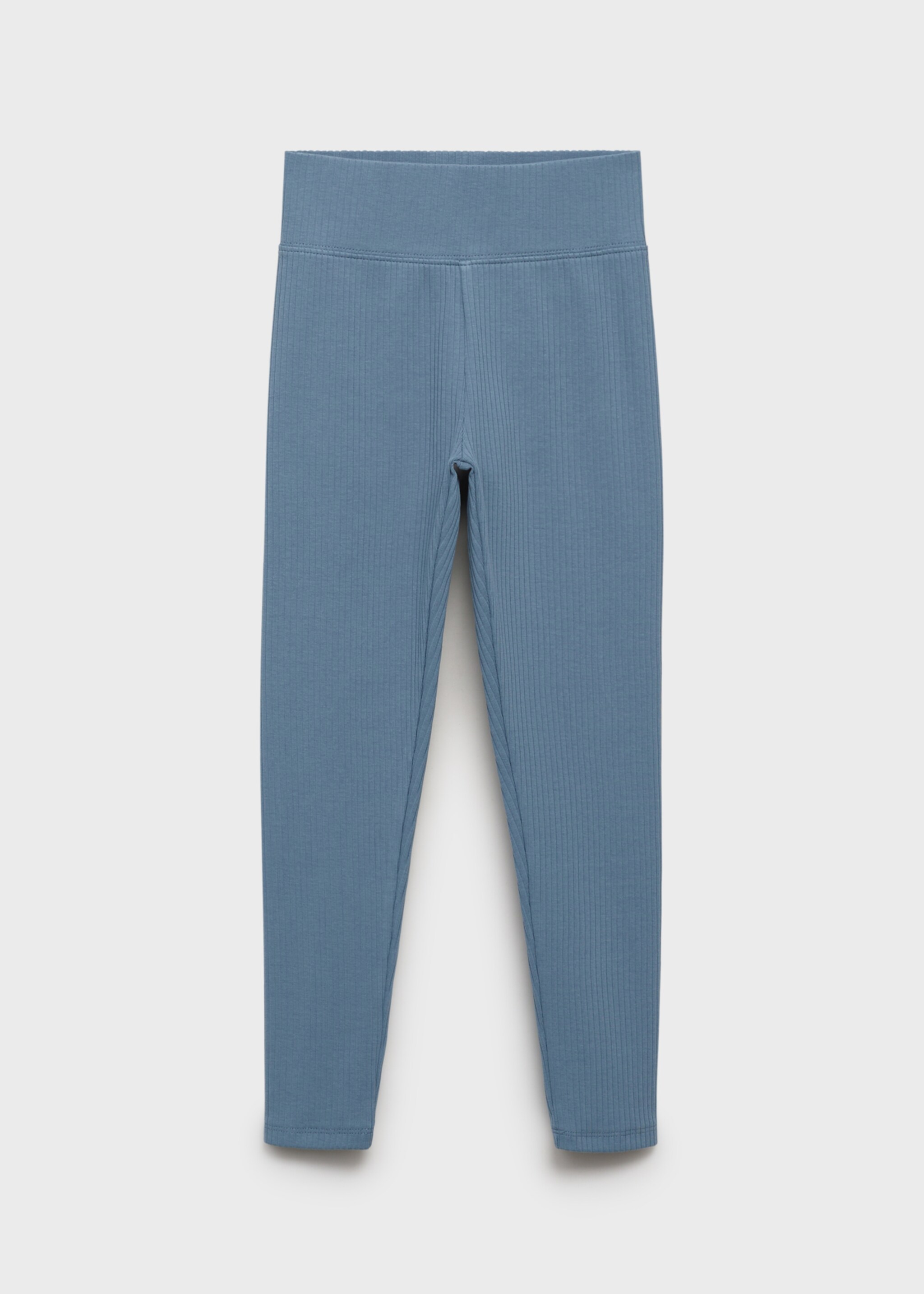 Cotton ribbed leggings - Article without model