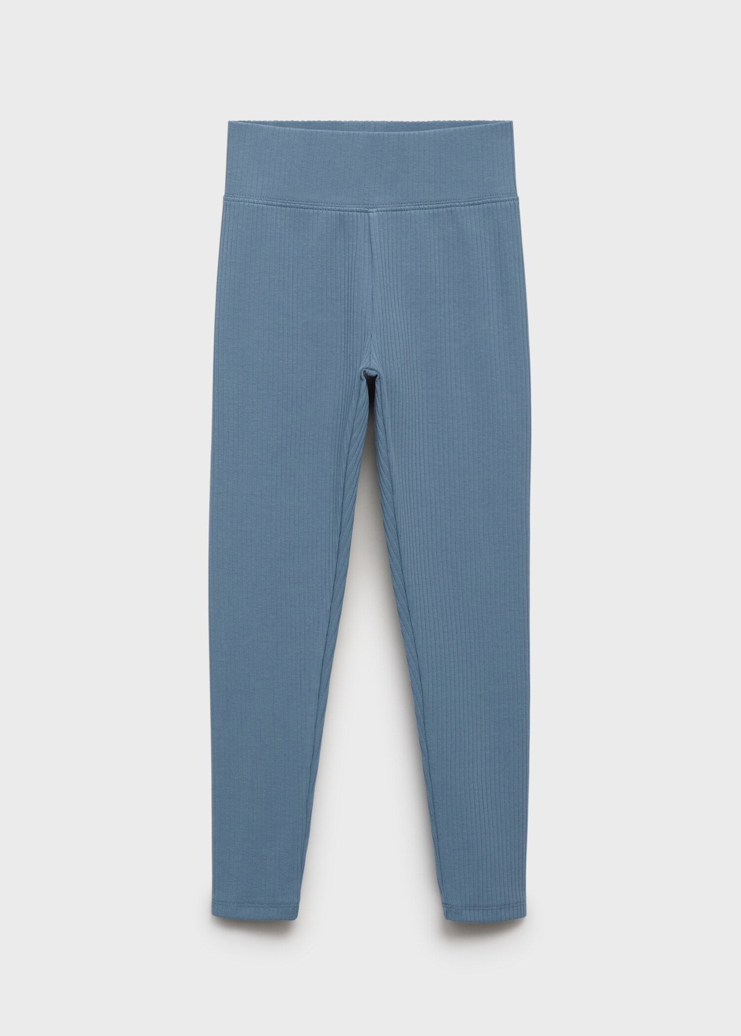 Cotton ribbed leggings - Article without model