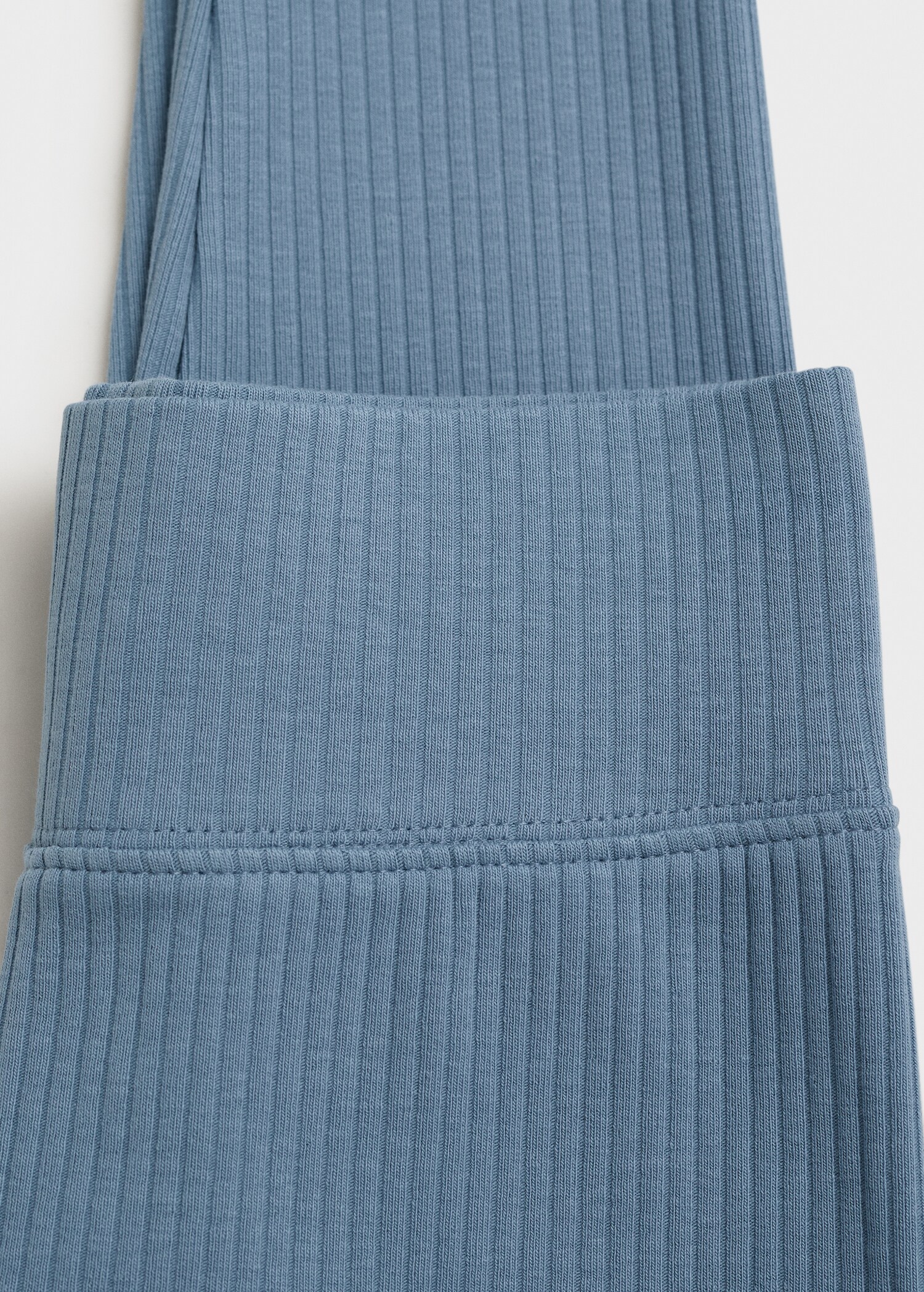 Cotton ribbed leggings - Details of the article 8
