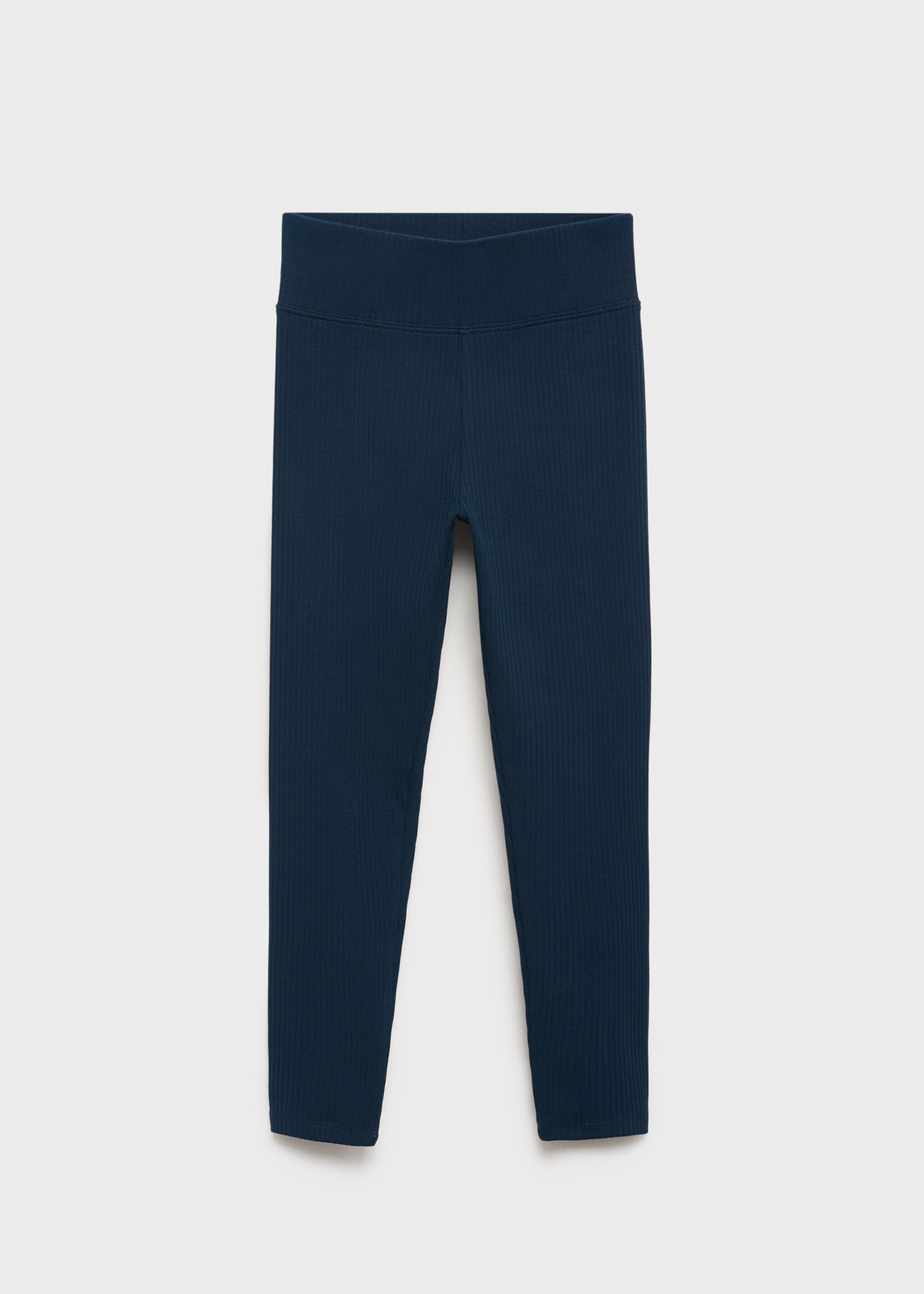 Cotton ribbed leggings - Article without model