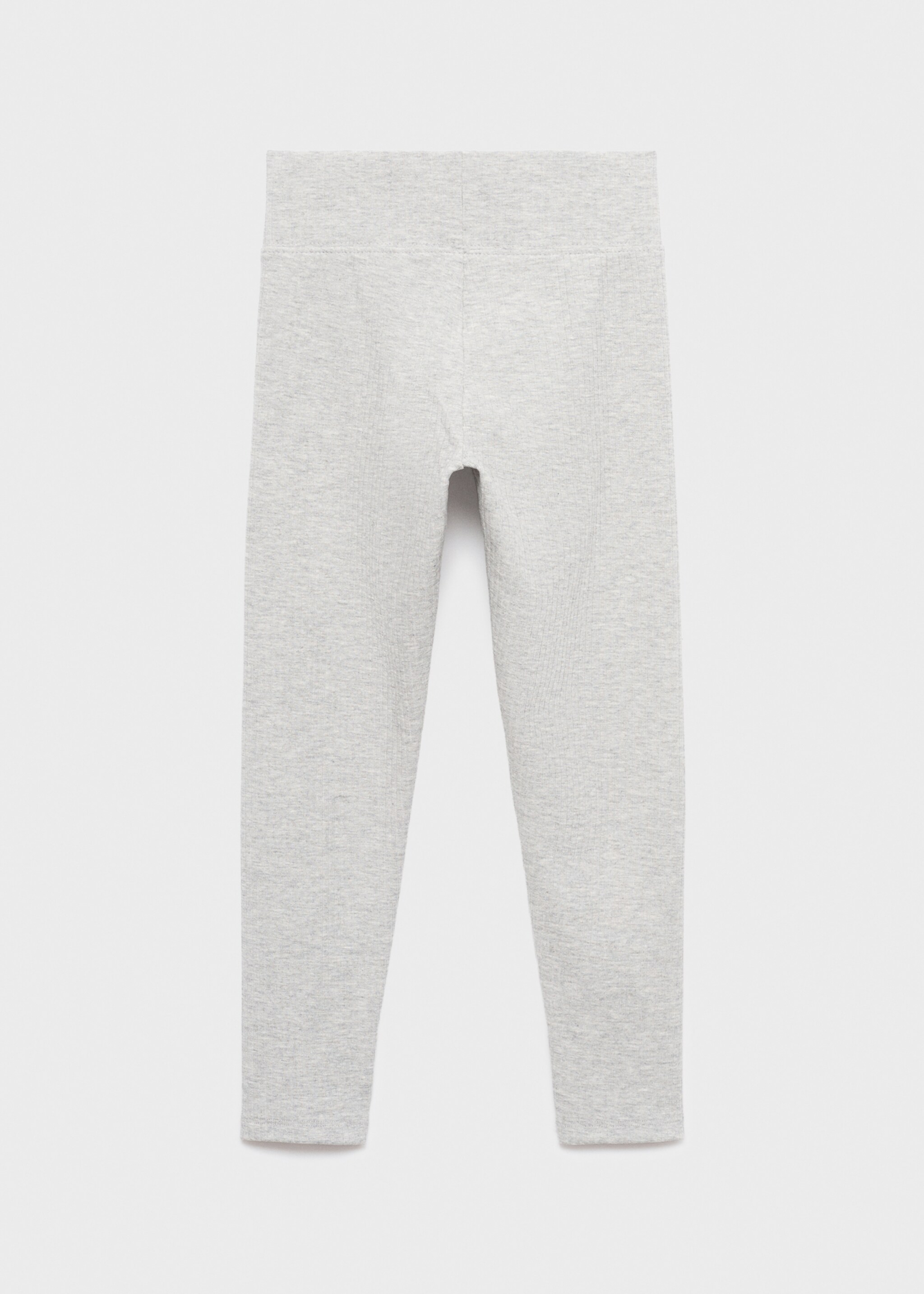 Leggings canalé algodón - Reverso del artículo