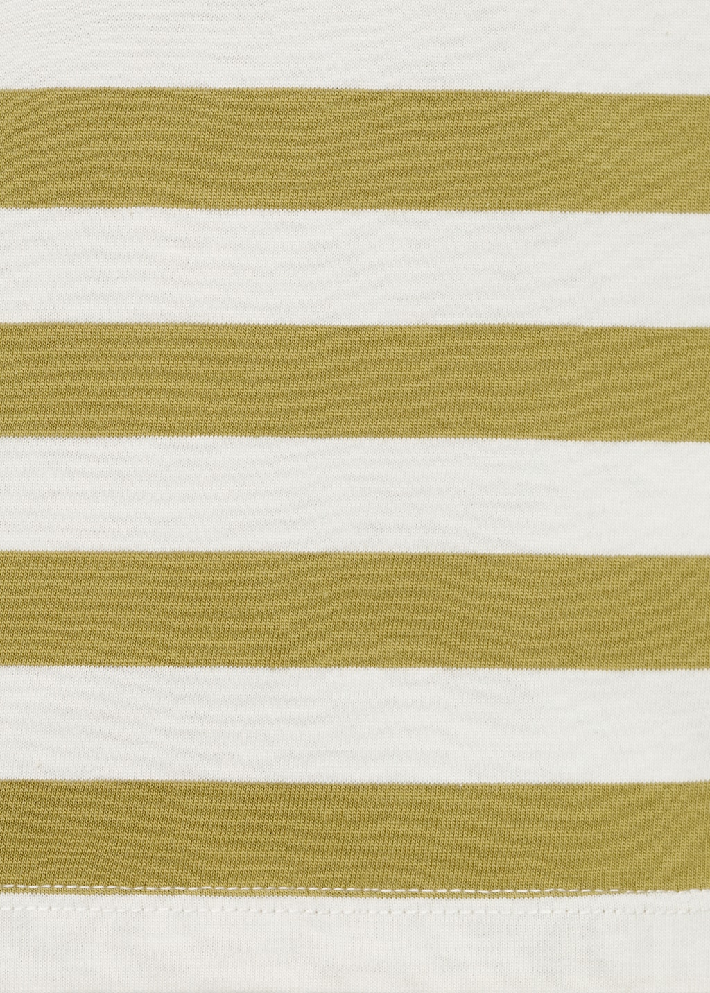 Chest-pocket striped T-shirt