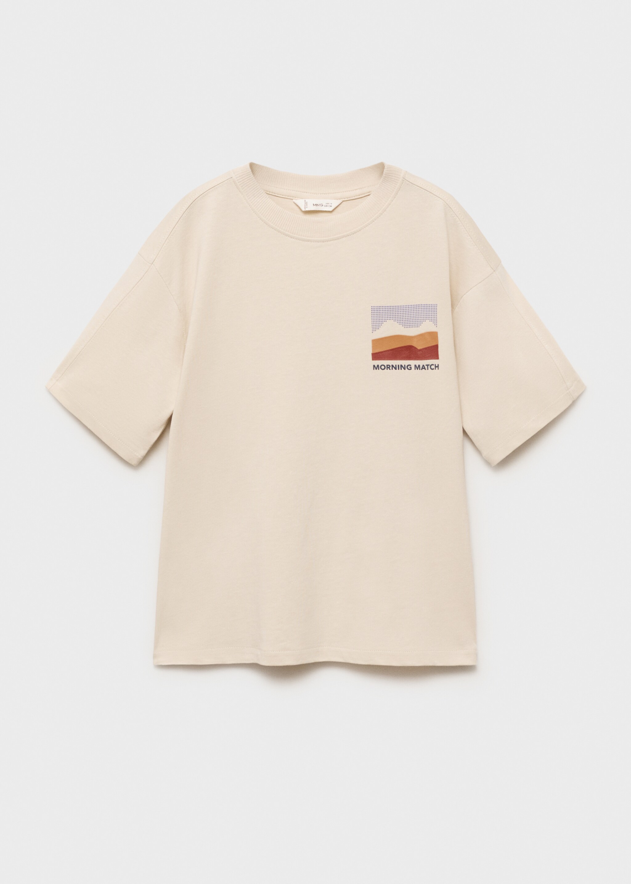 T-shirt imprimé manches courtes - Article sans modèle