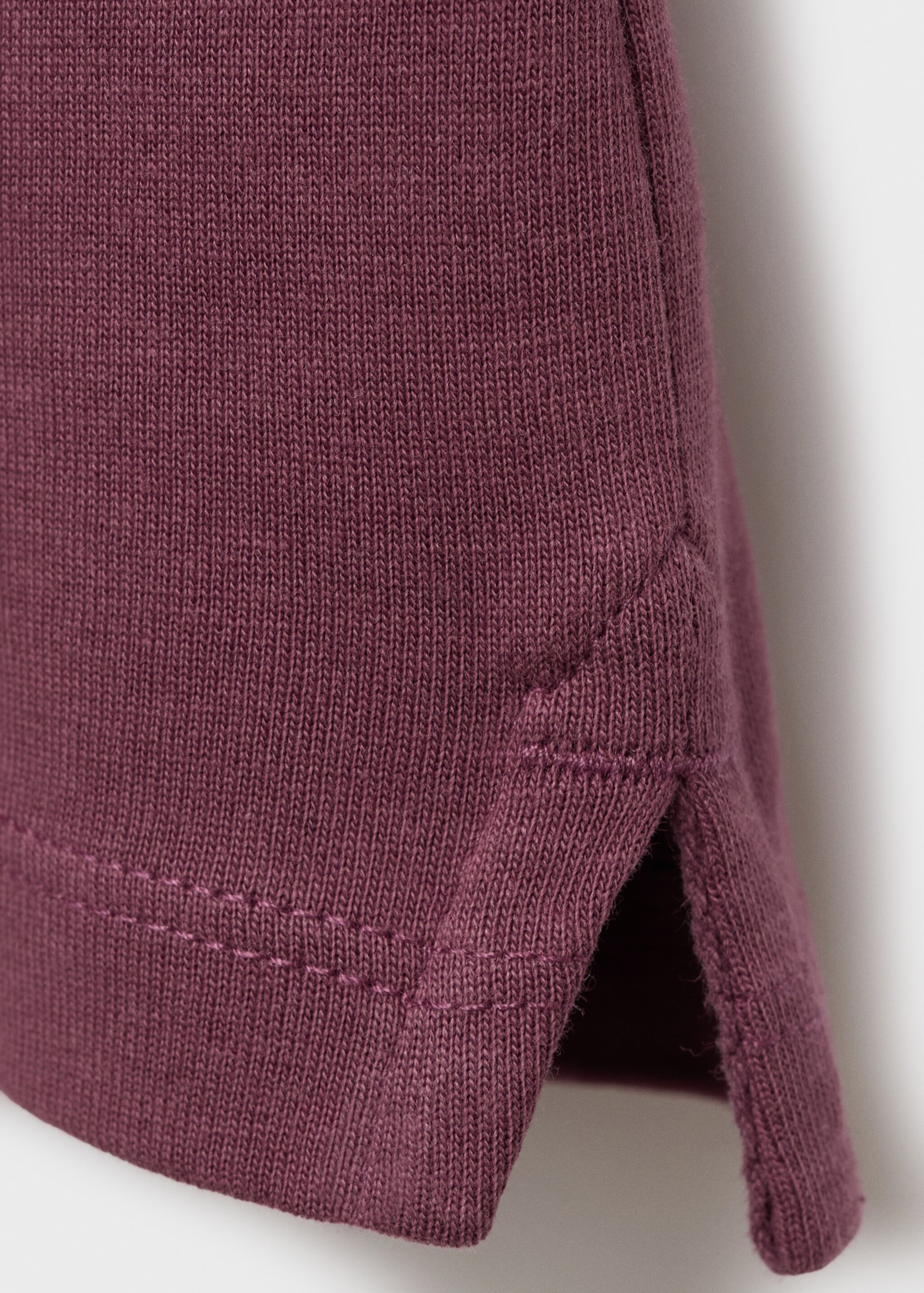Polo uni coton - Détail de l'article 0, Rose pâle. Ref: 17053291-00.