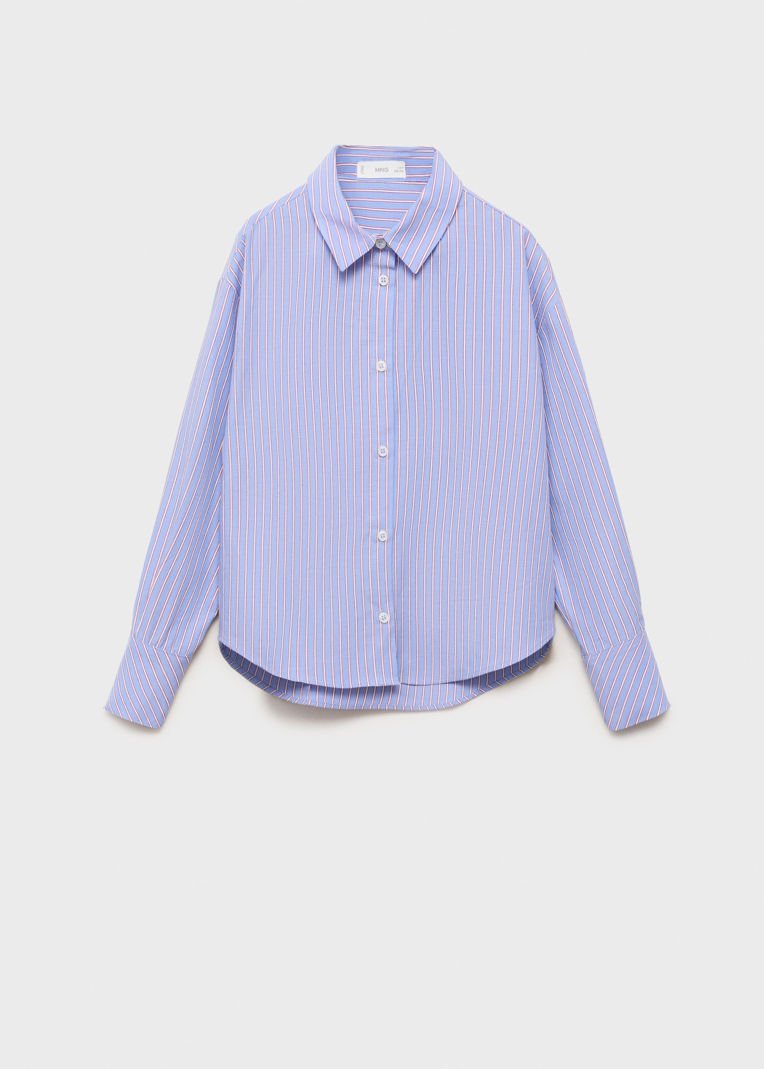 Chemise oversize coton rayures - Article sans modèle