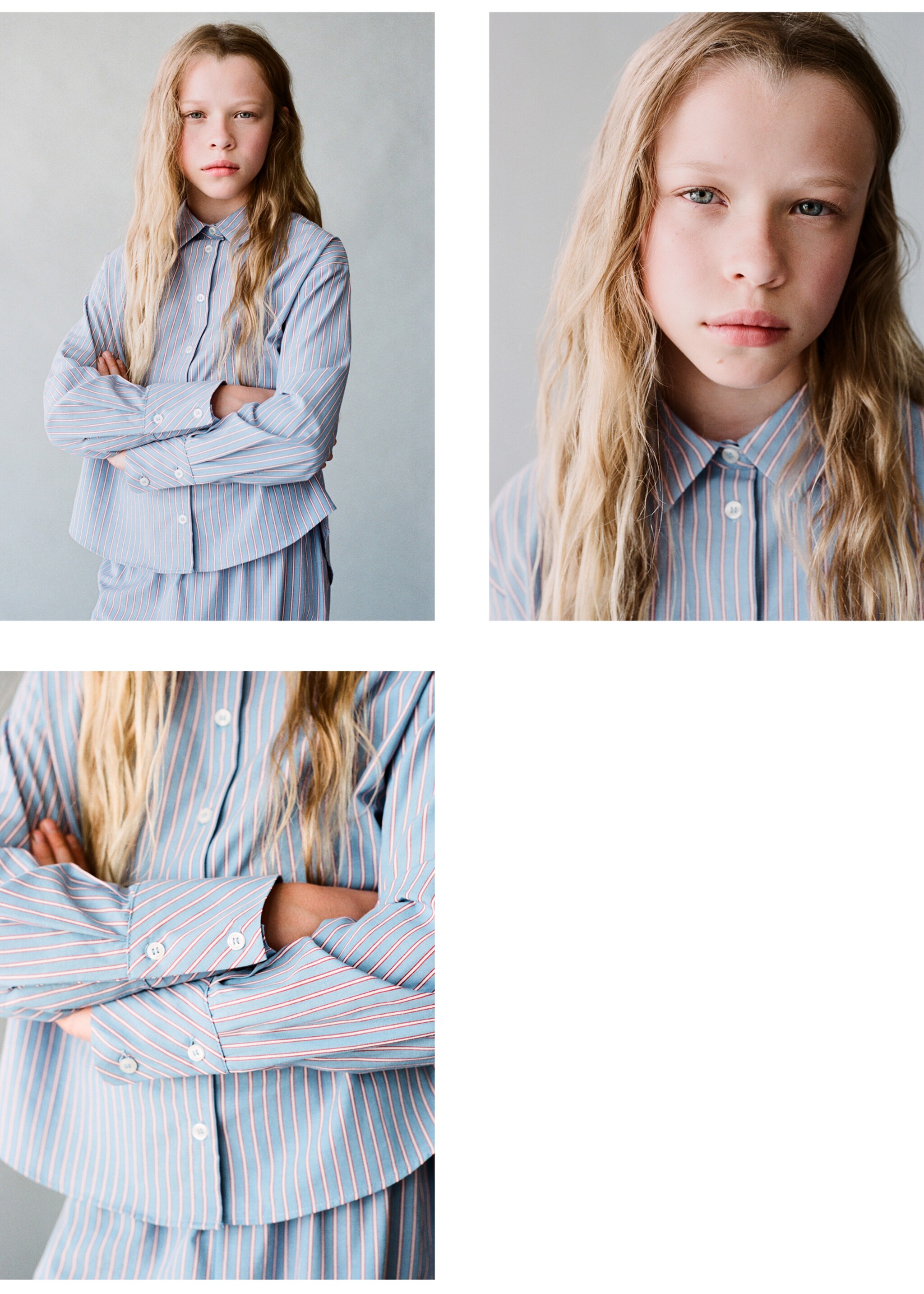 Camisa oversize algodón rayas - Detalle del artículo 6
