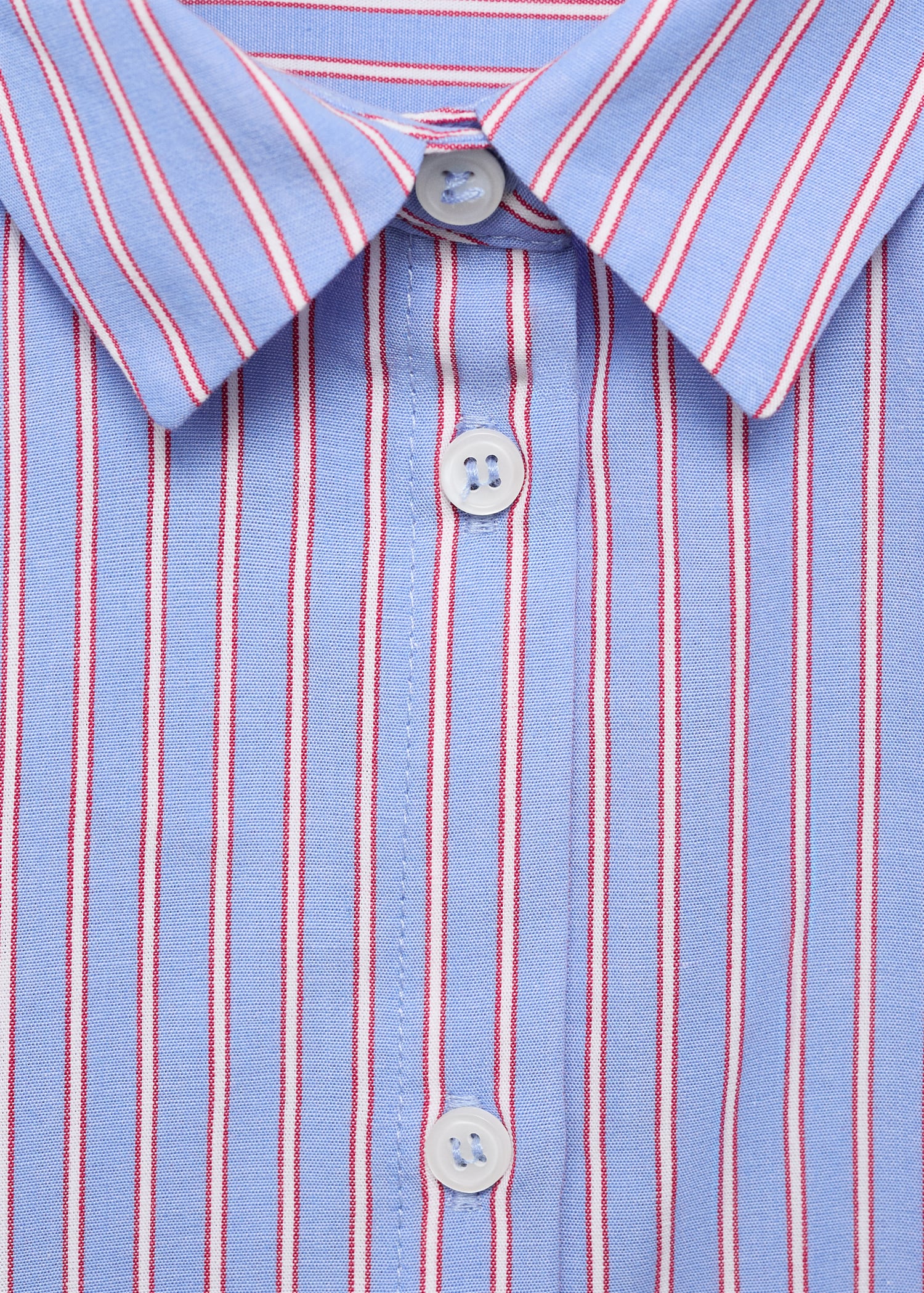 Chemise oversize coton rayures - Détail de l'article 8