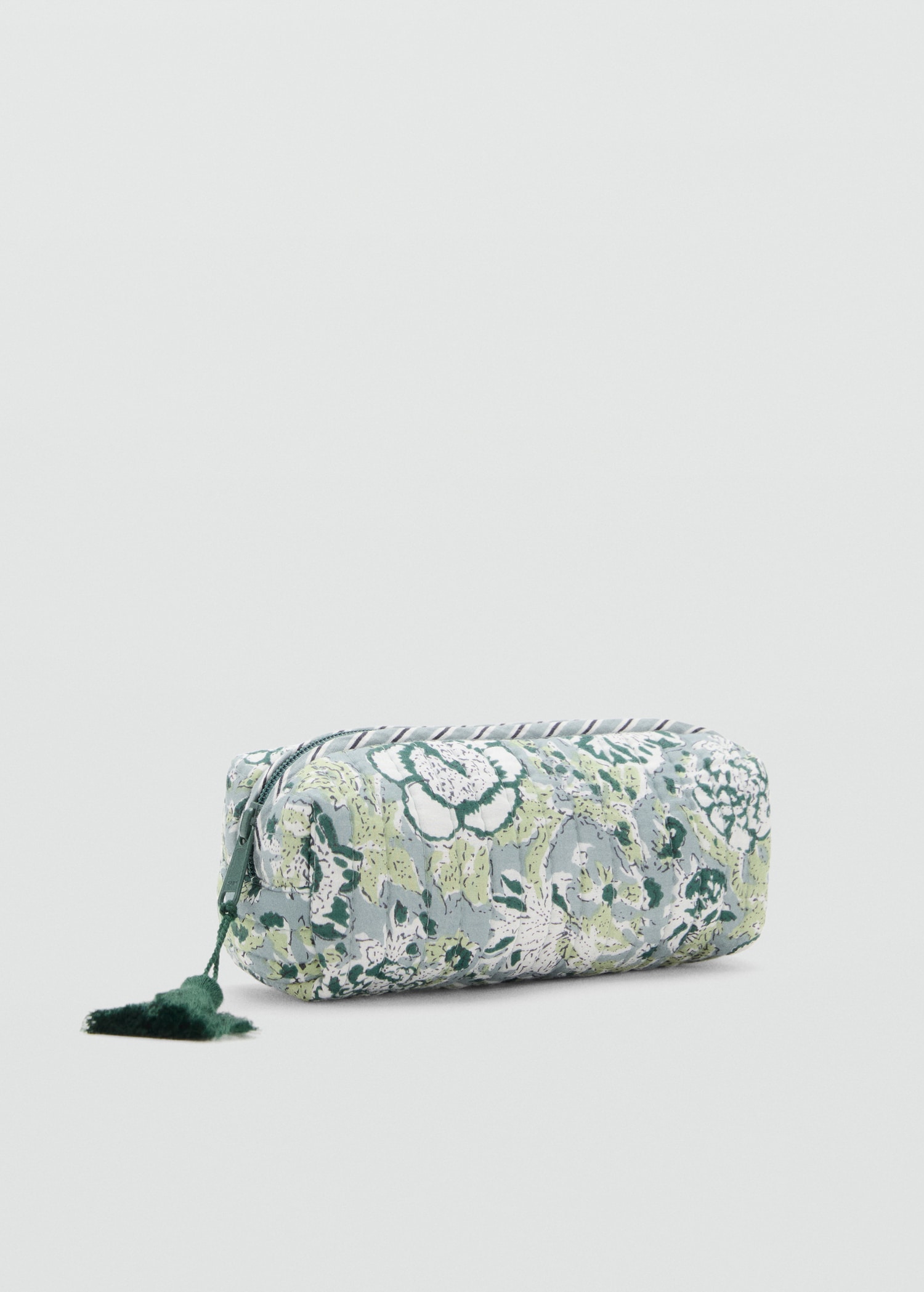 Trousse en imprimé fleuri - Plan moyen