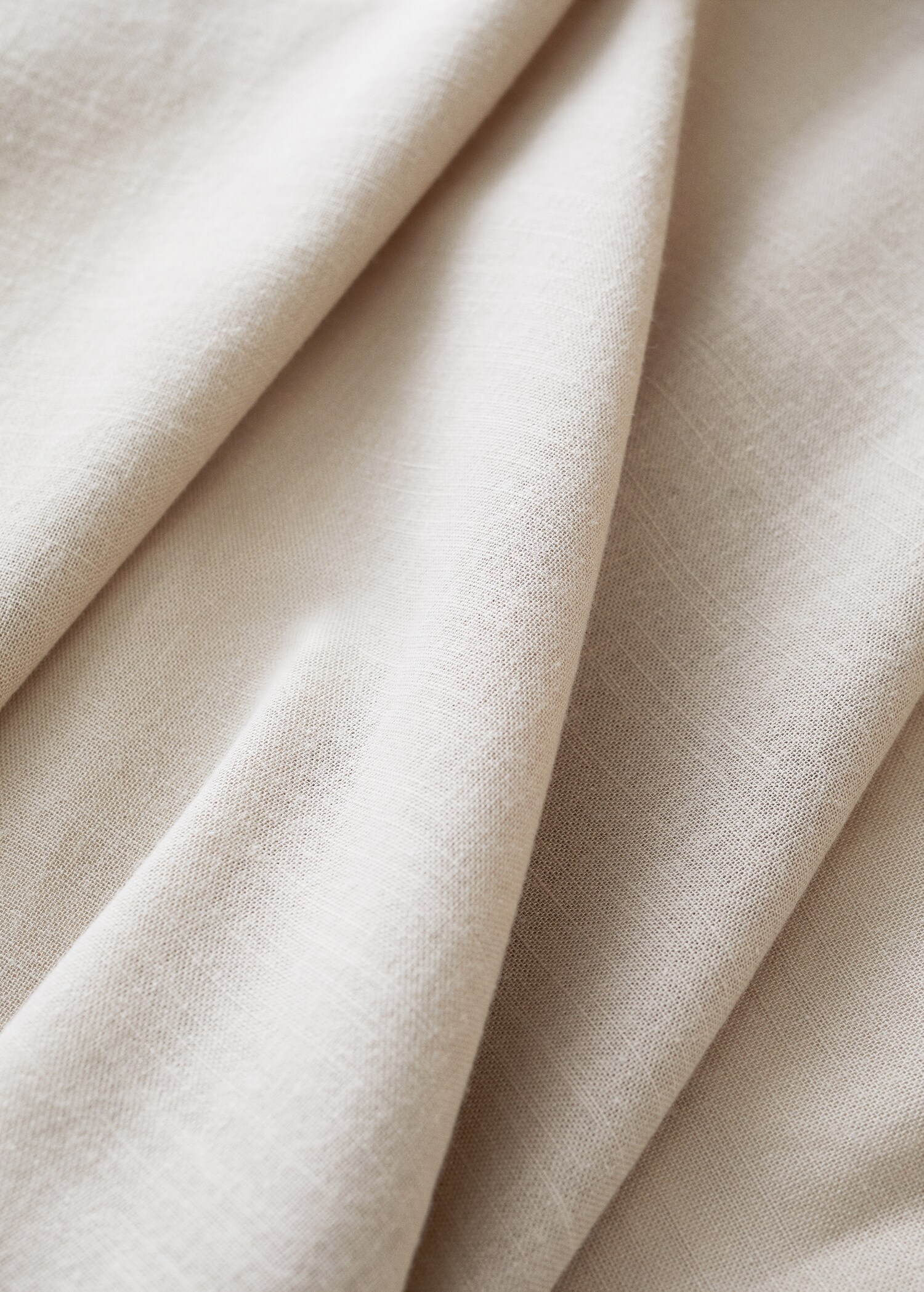 Medium-opacity cotton curtain - Details of the article 4