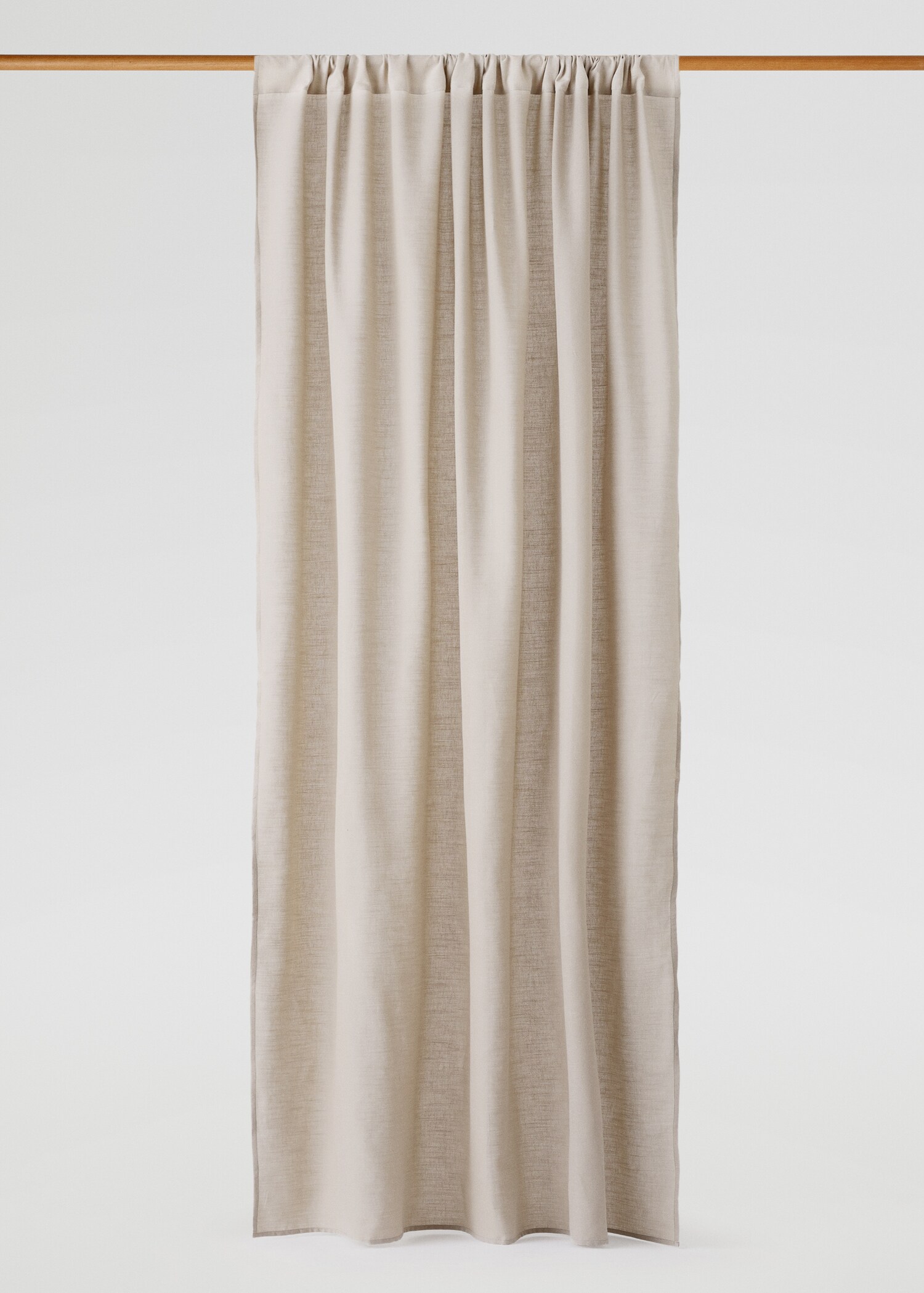 Medium-opacity cotton curtain - Details of the article 5