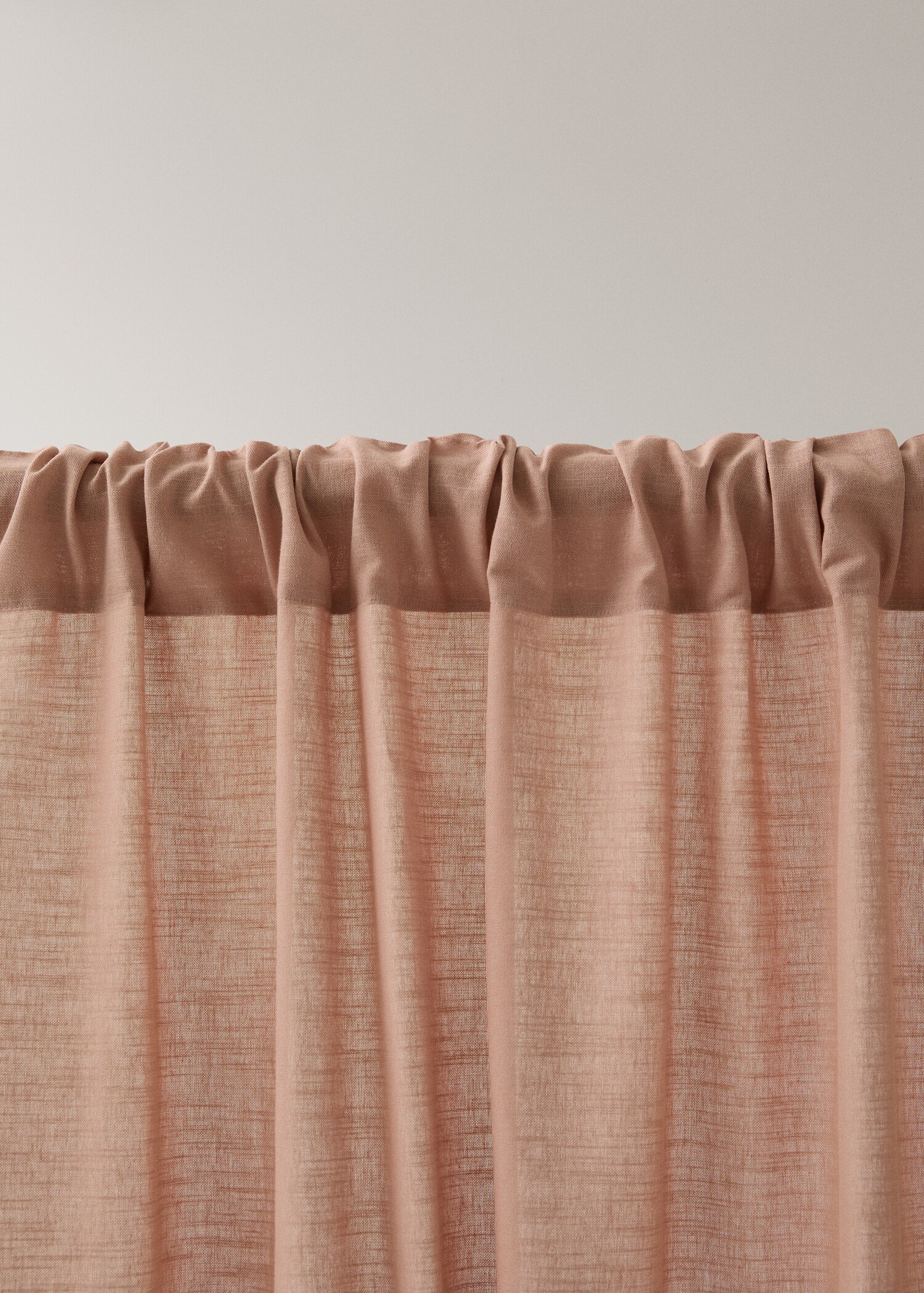 Medium-opacity cotton curtain - Details of the article 2