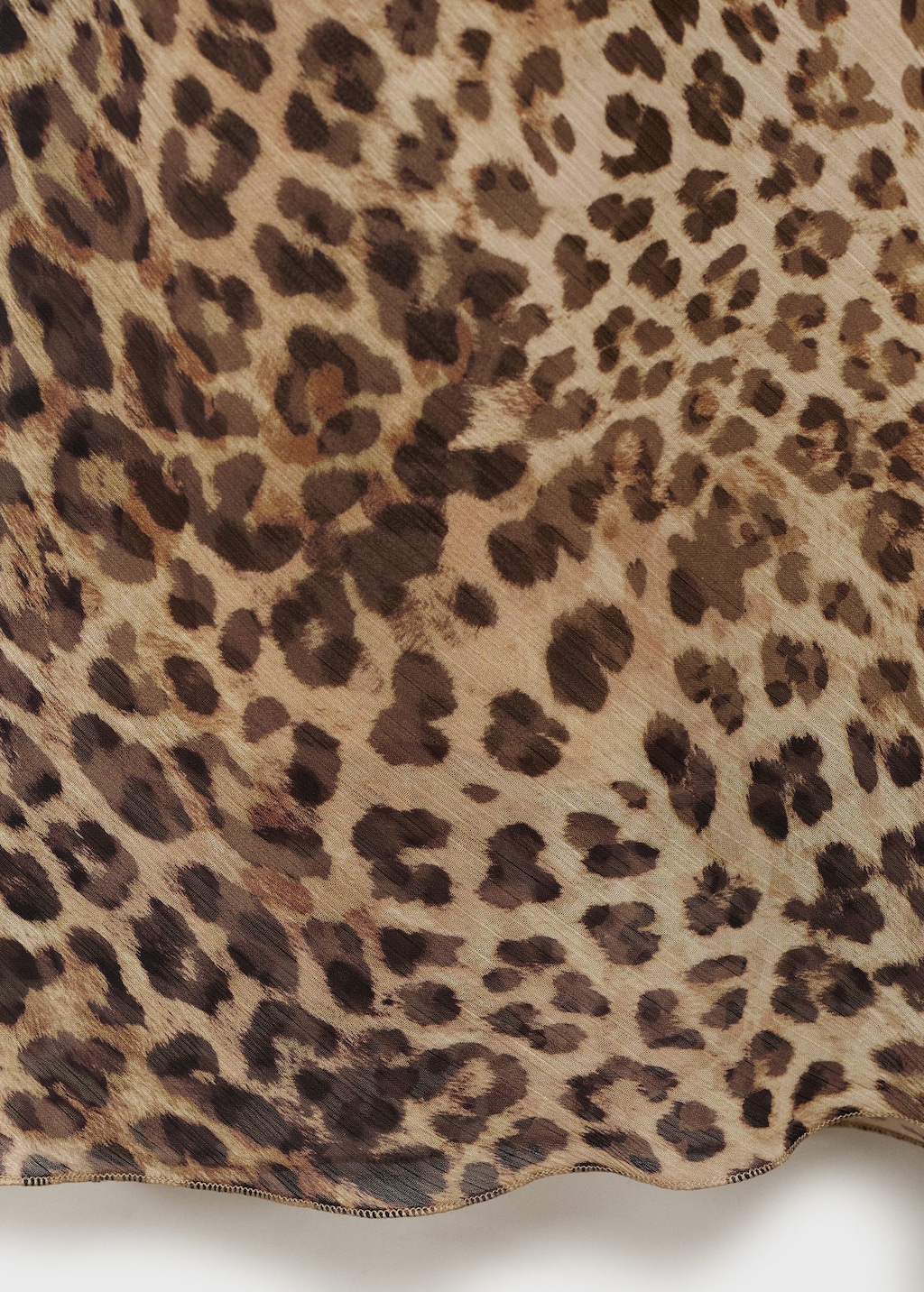 Leopard midi dress