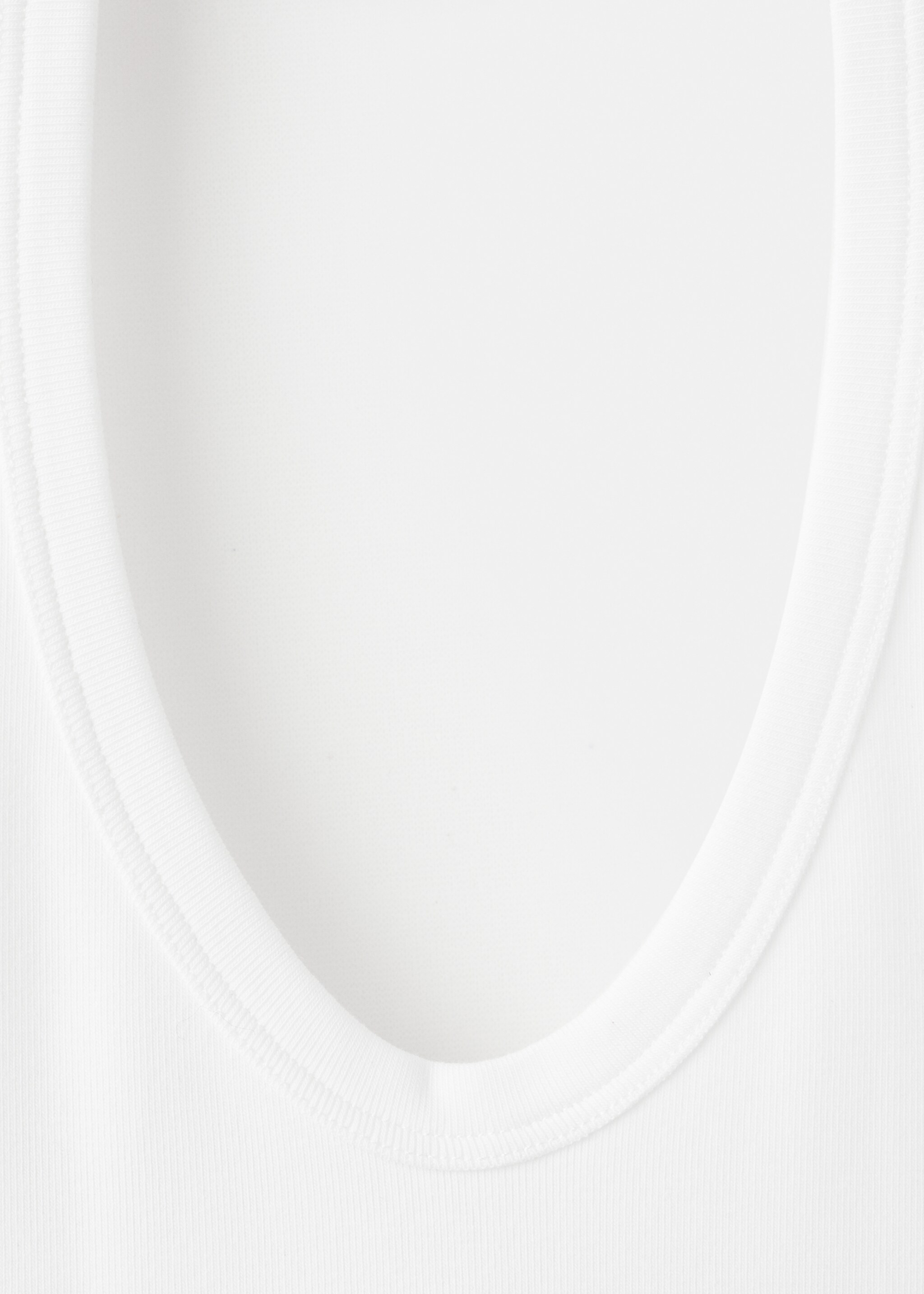 Halter neck top - Details of the article 8, Off White. Ref: 17053335-00.