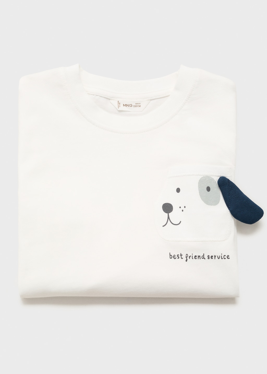 Embroidered animal t-shirt