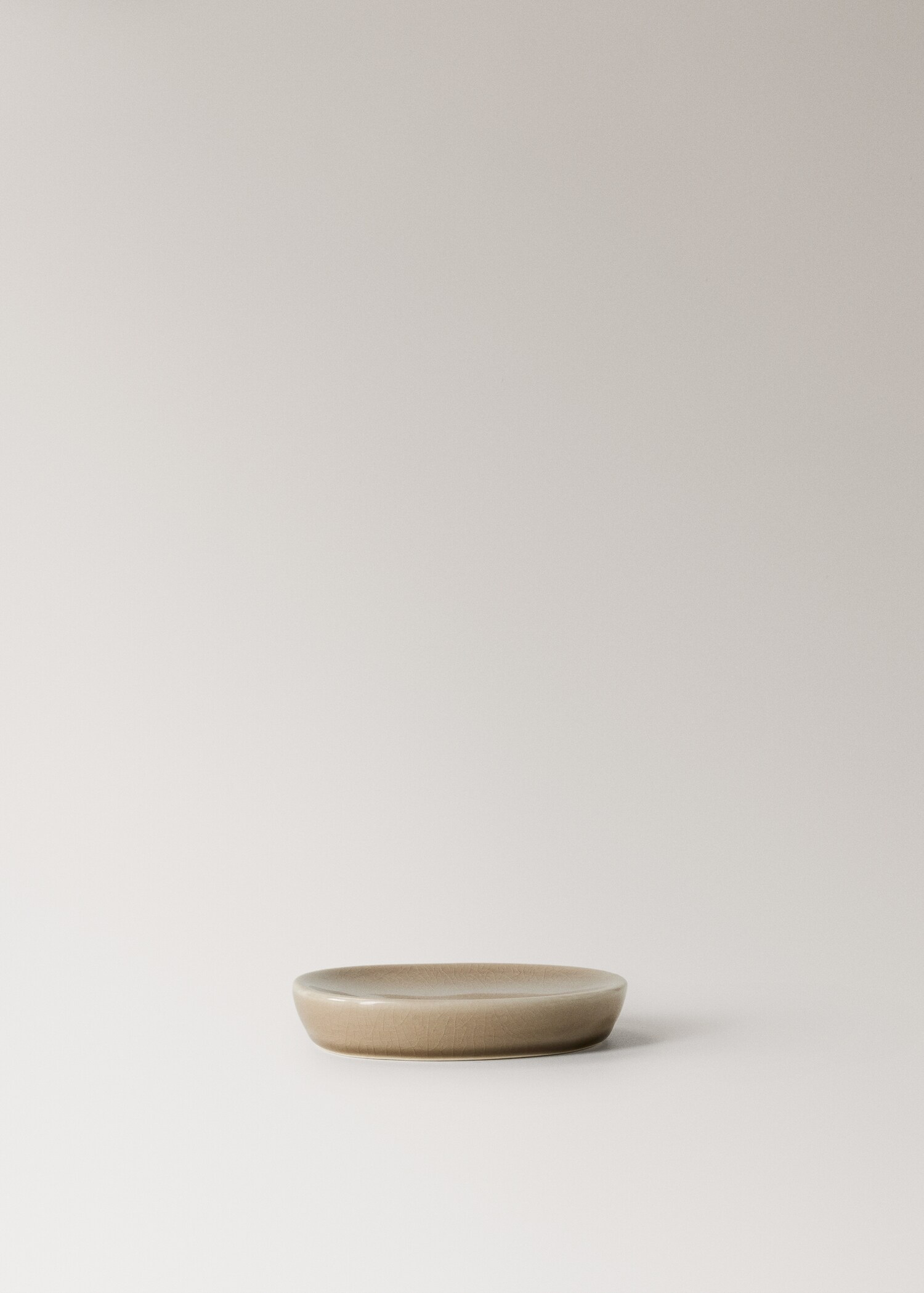 Coloured stoneware soap dish - Article without model