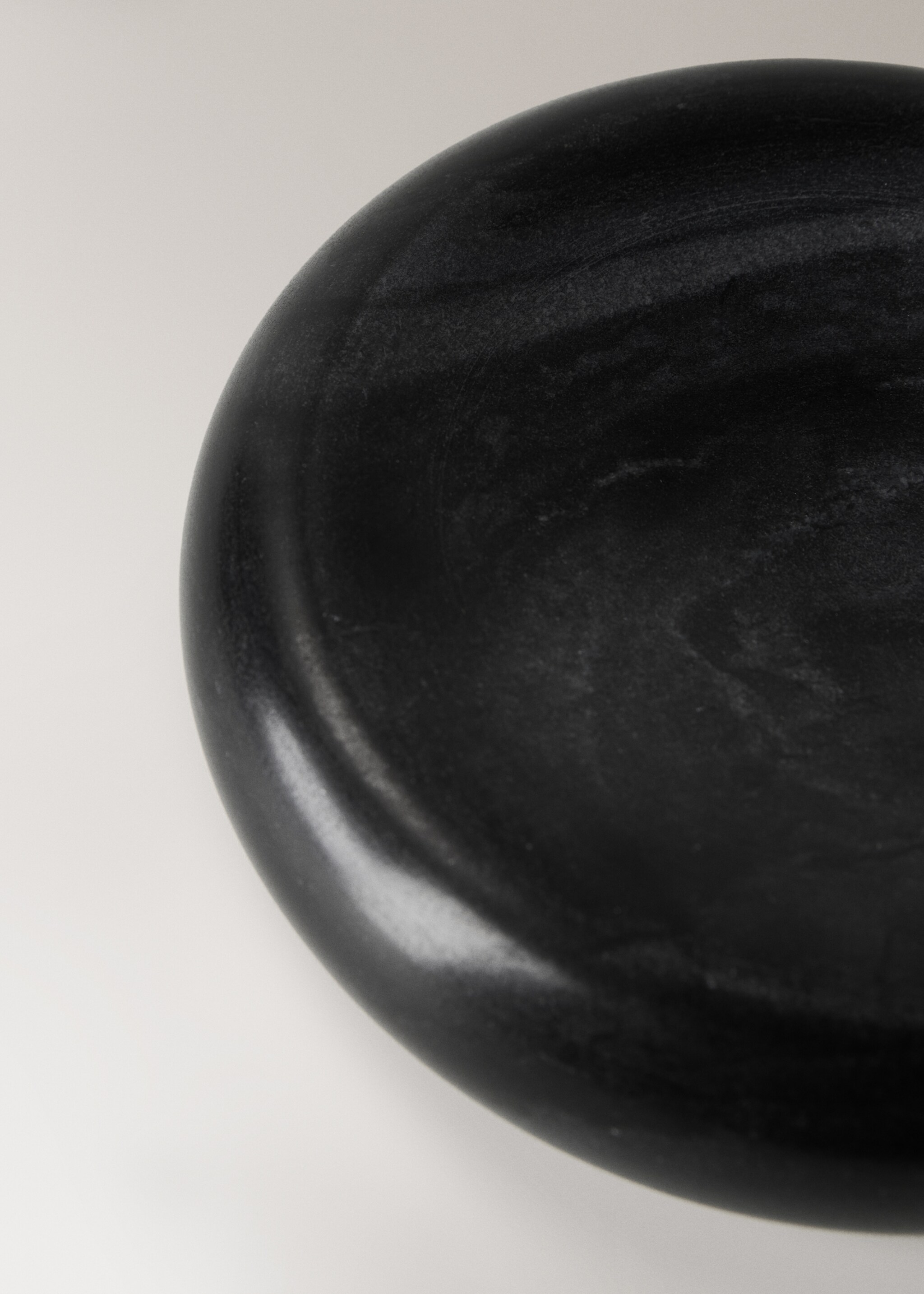 Small marble tray - Details of the article 1, Black. Ref: 17053800-00.