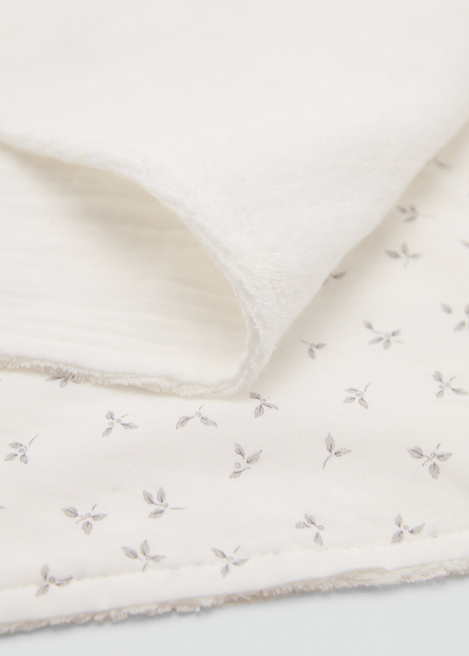 Couverture en coton imprimé mini fleur - Détail de l'article 1