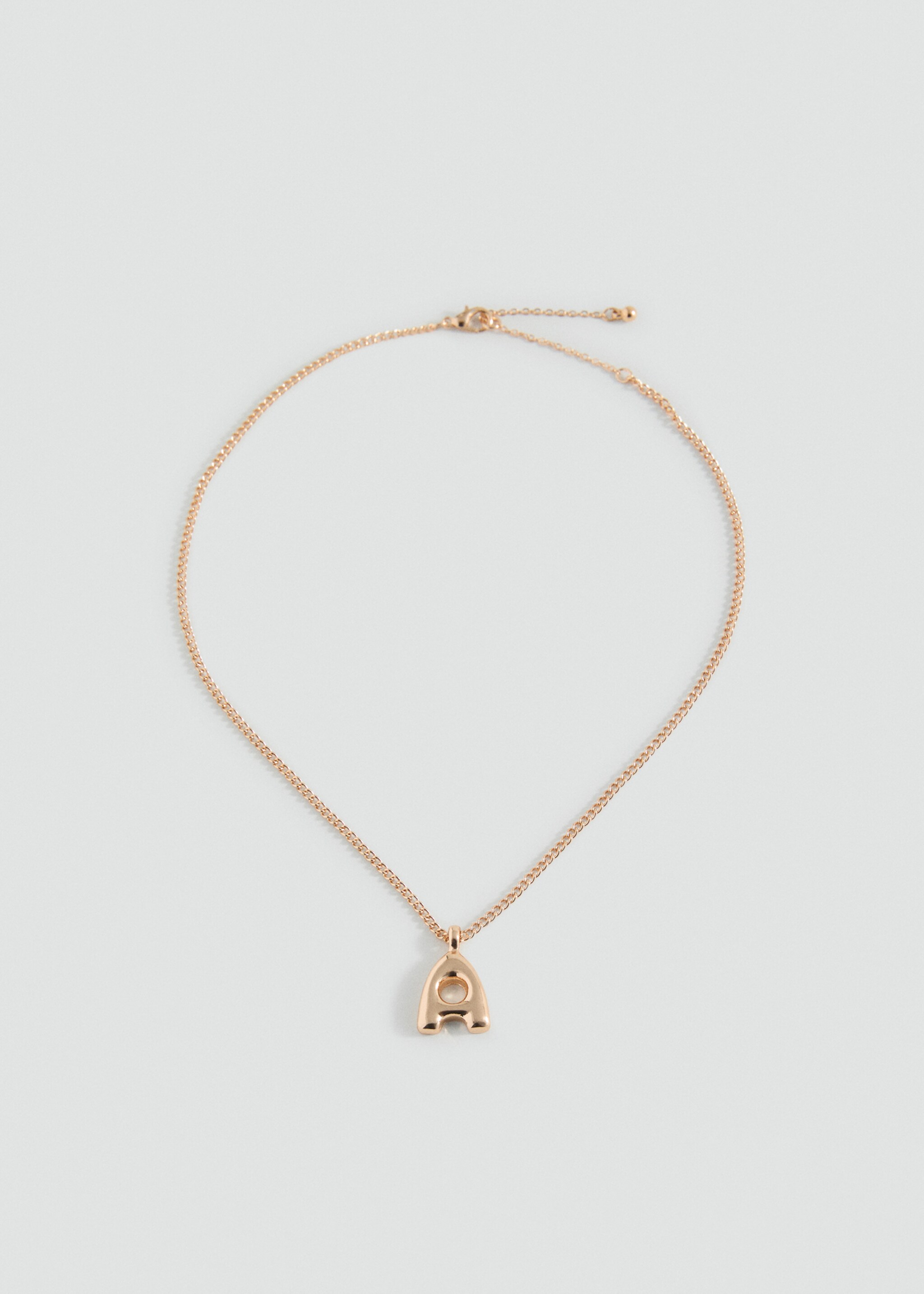 Collier pendentif lettre - Article sans modèle