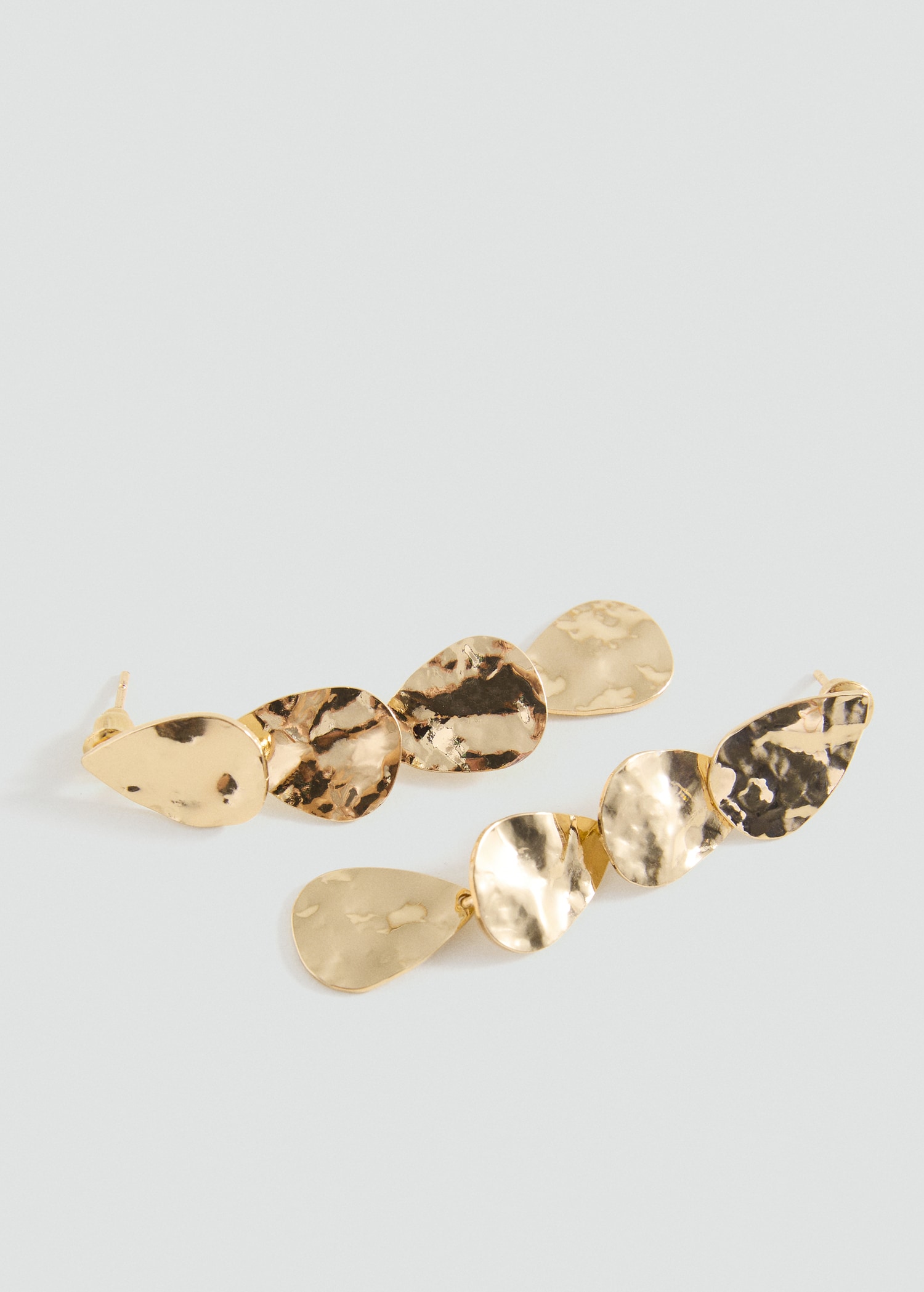 Brincos de gota - Plano médio