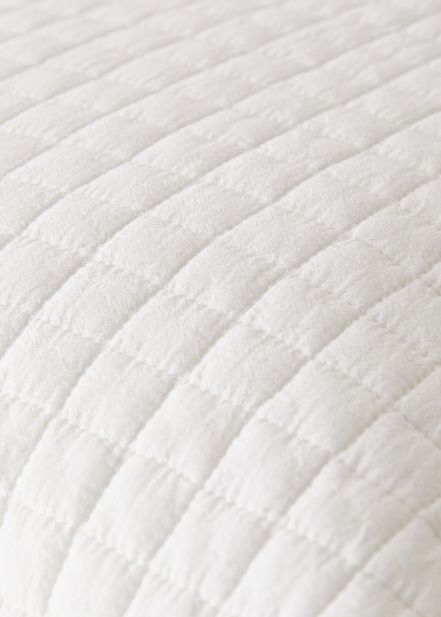 Garment-dyed cotton bed cushion cover 50x50 cm - Details of the article 3