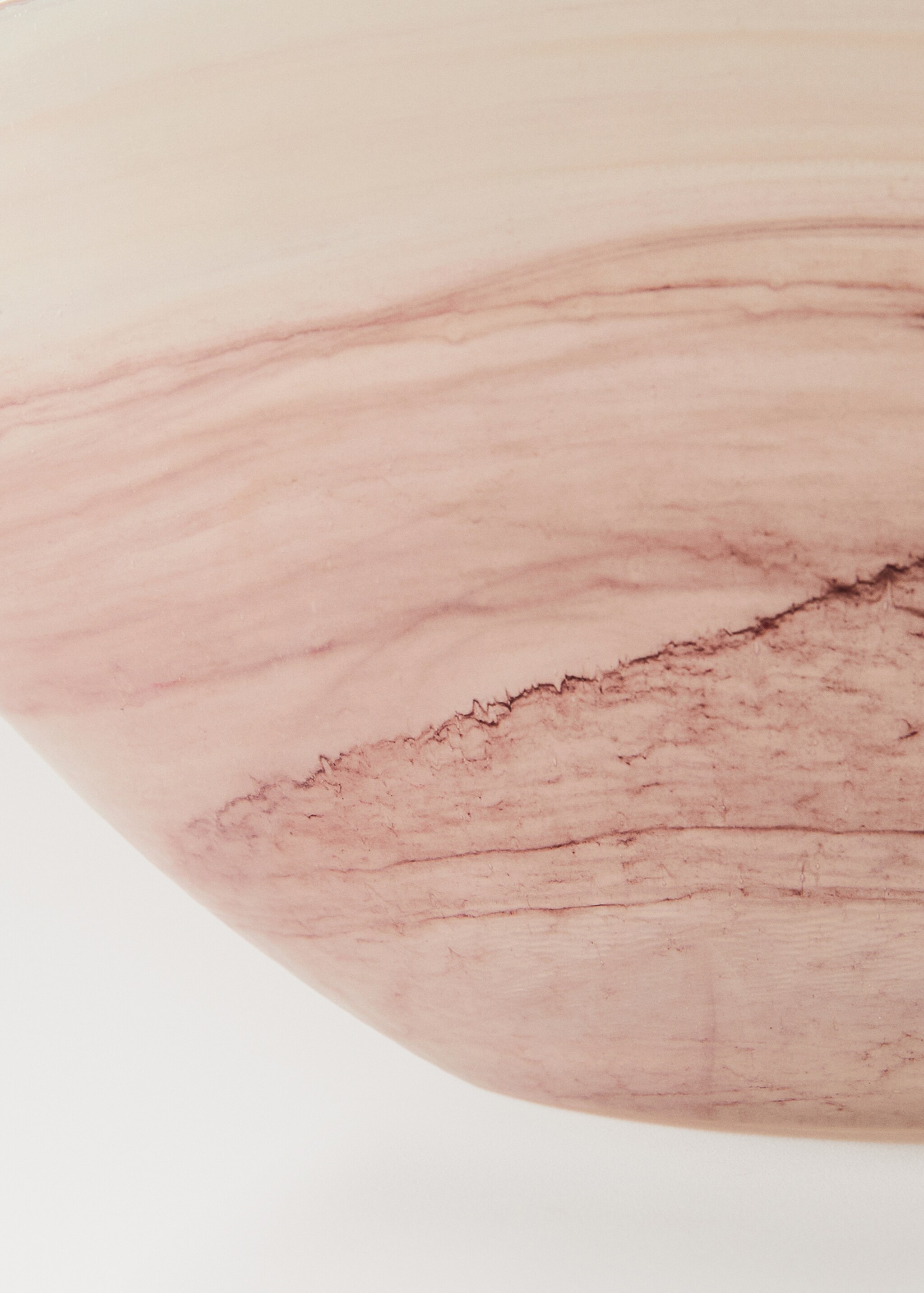 Murano glass decorative bowl - Details of the article 2, Vanilla. Ref: 17053816-00.