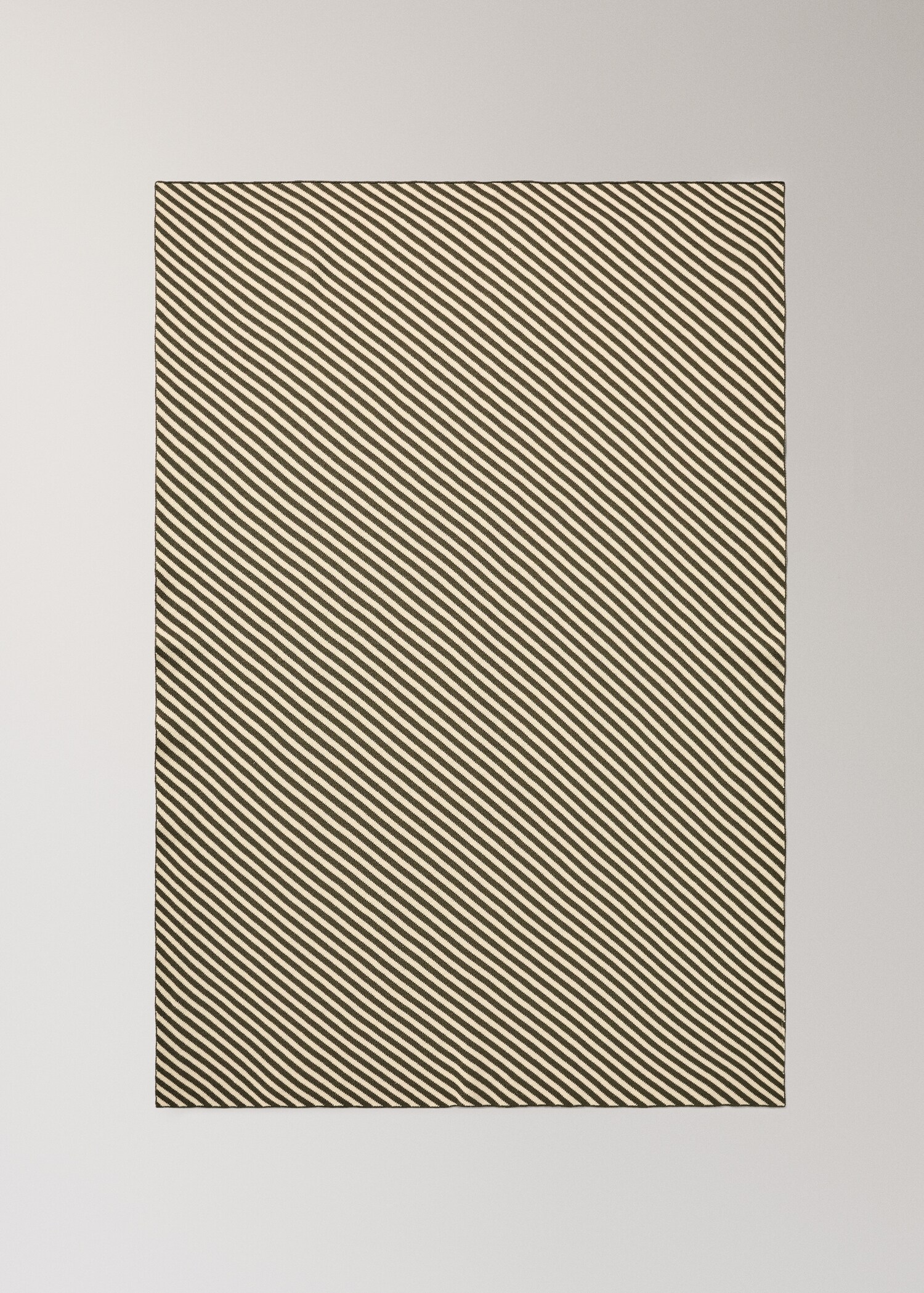 Couverture enfant coton à rayures bicolore - Détail de l'article 3