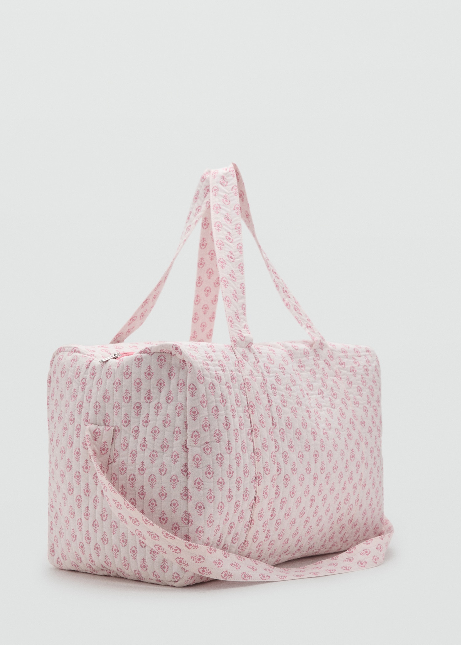Floral print bag - Medium plane